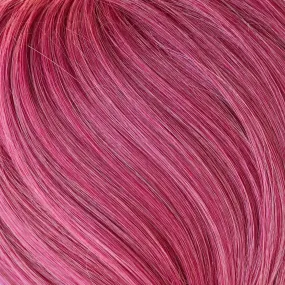 15" Weft Extension - Raspberry Pink Mix