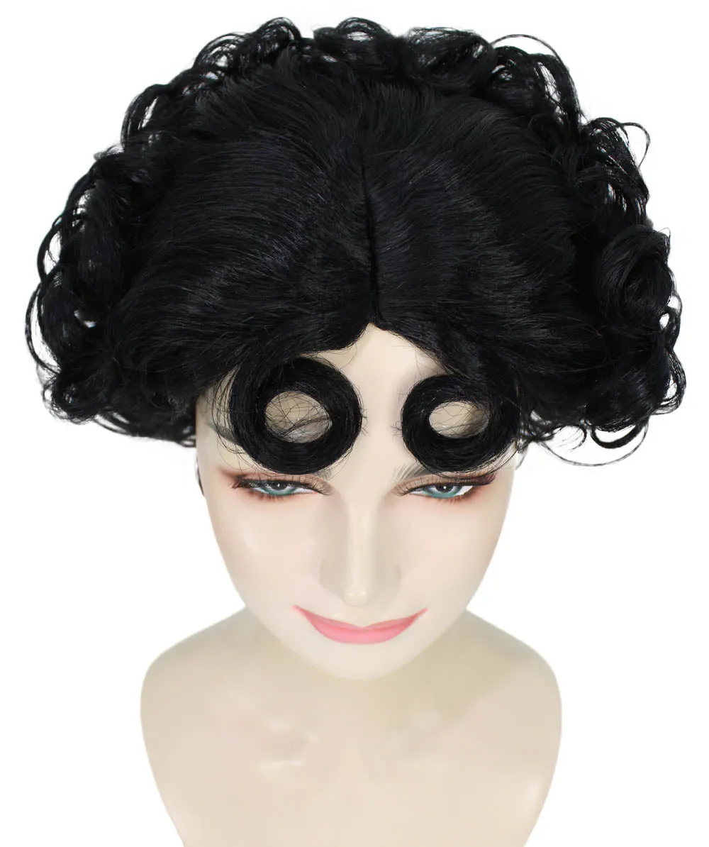 41's Betty Womens Wig | Black Vintage Wig | Premium Breathable Capless Cap