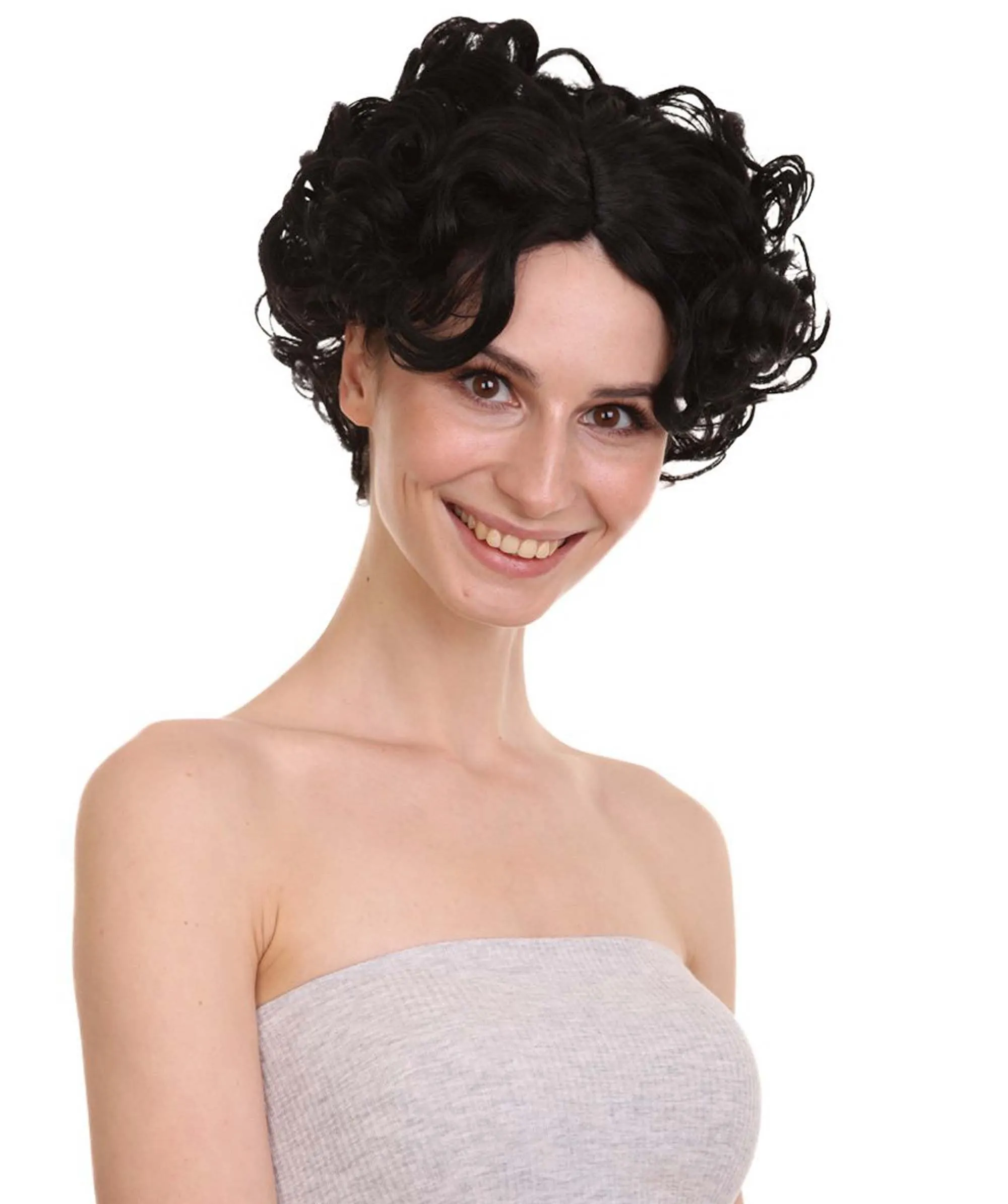 41's Betty Womens Wig | Black Vintage Wig | Premium Breathable Capless Cap