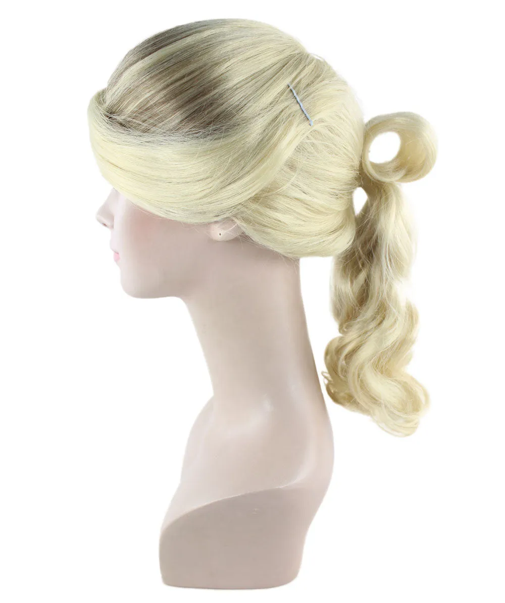 50's Up Do Womens Wig | Blonde Vintage Wig | Premium Breathable Capless Cap