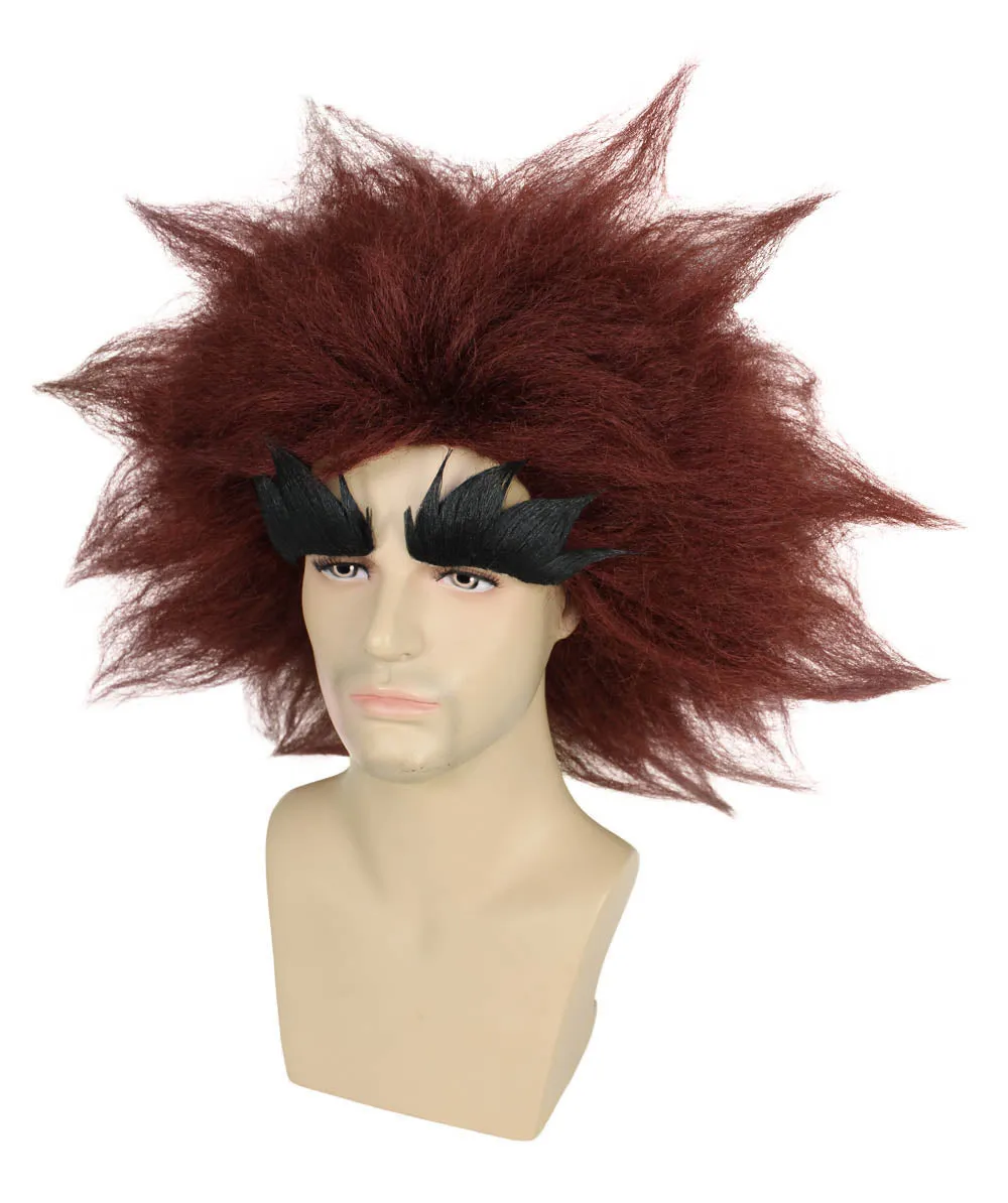 Adult Men's American Fantasy Comic Book Series Brown Wig, Brown