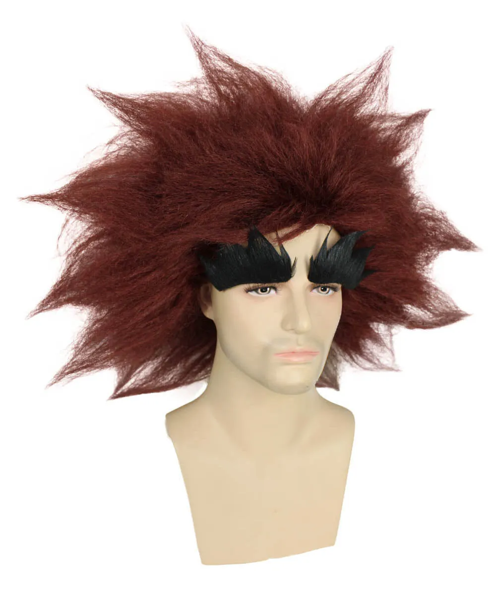 Adult Men's American Fantasy Comic Book Series Brown Wig, Brown