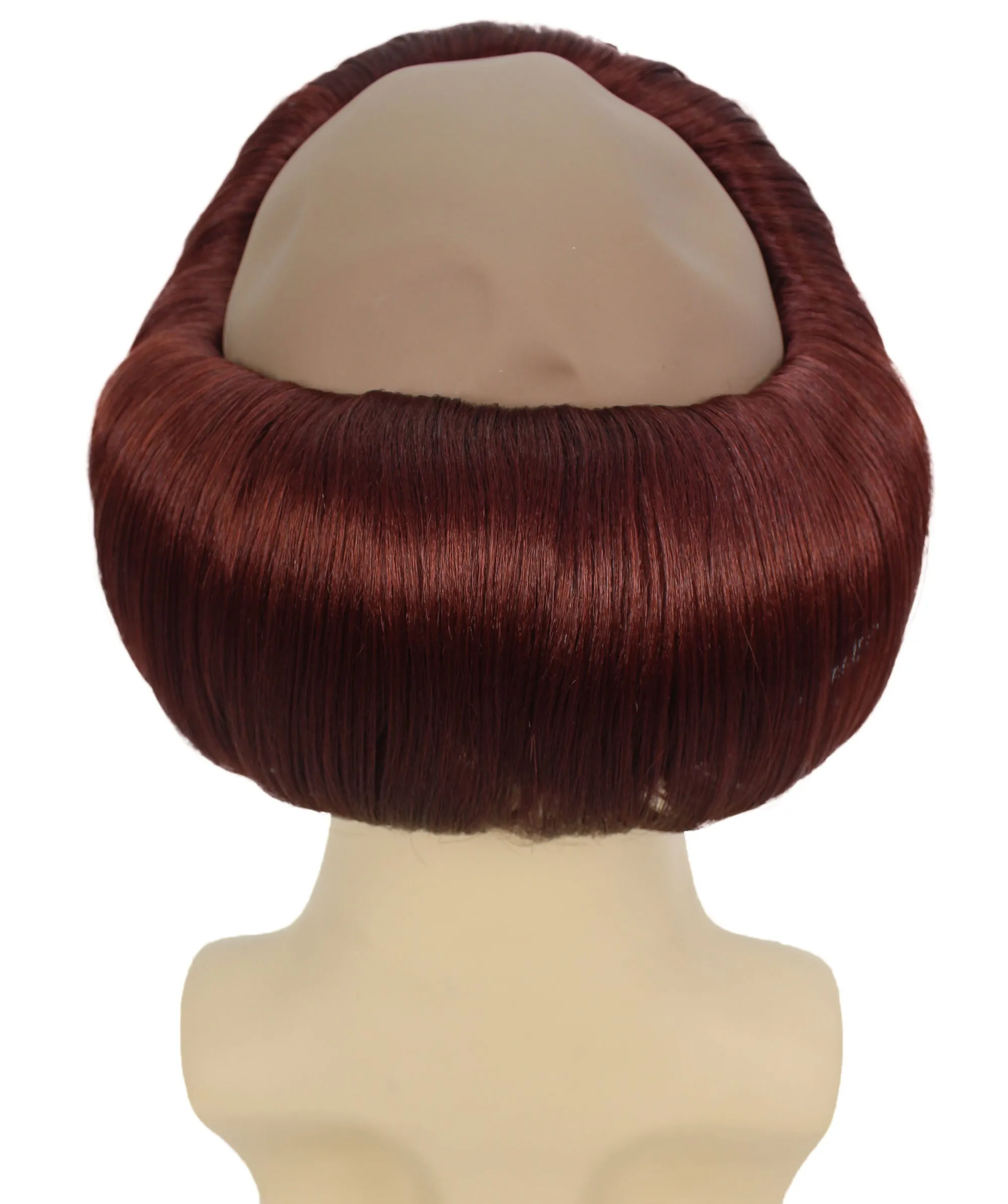 Adult Men's Brown Bald Wig | Perfect for Halloween | Bald Cap Design | Synthetic Fiber