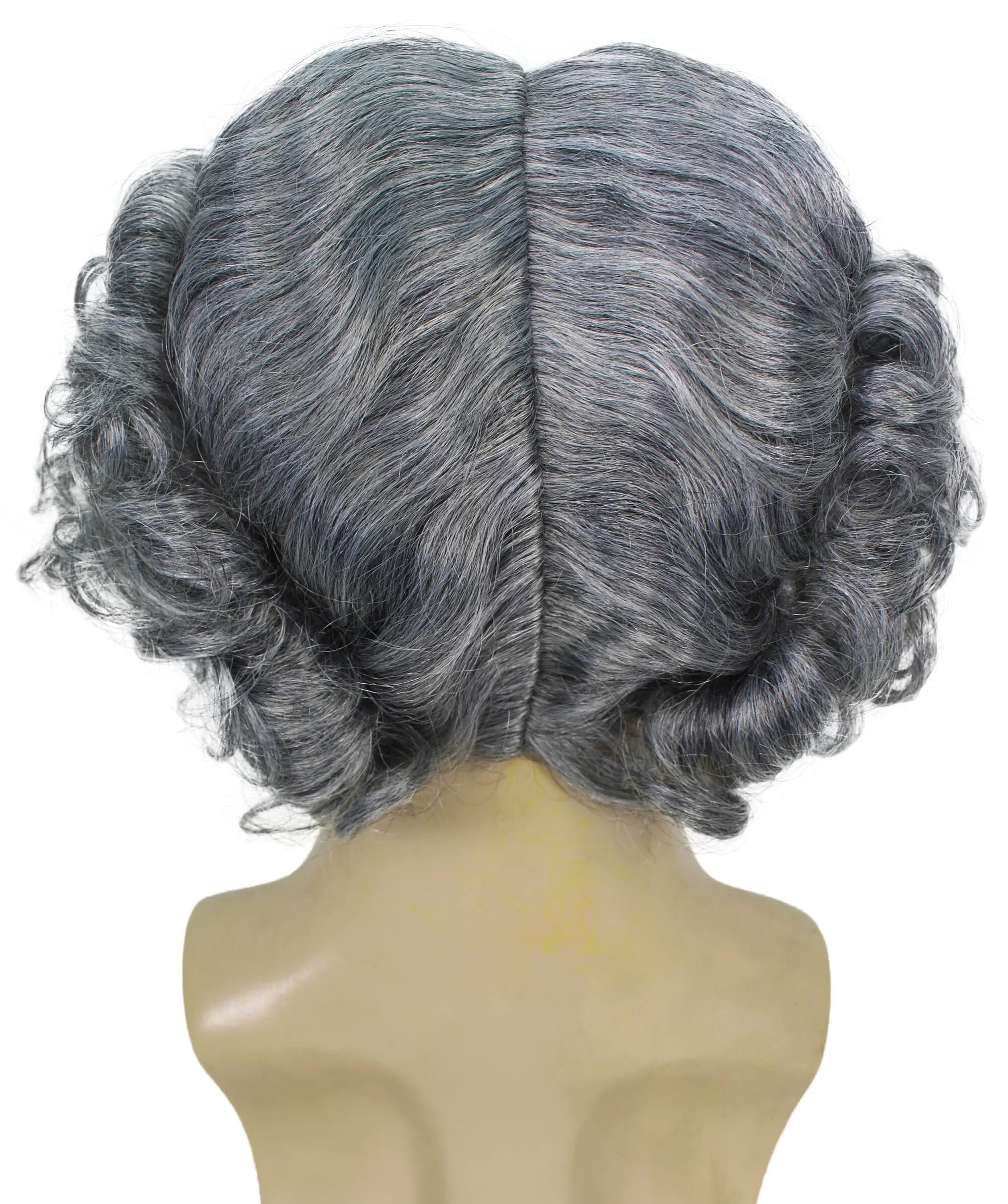 Adult Men's Mayor Christmas Grey Wig | Perfect for Halloween | Synthetic Fiber | Perfect for Halloween