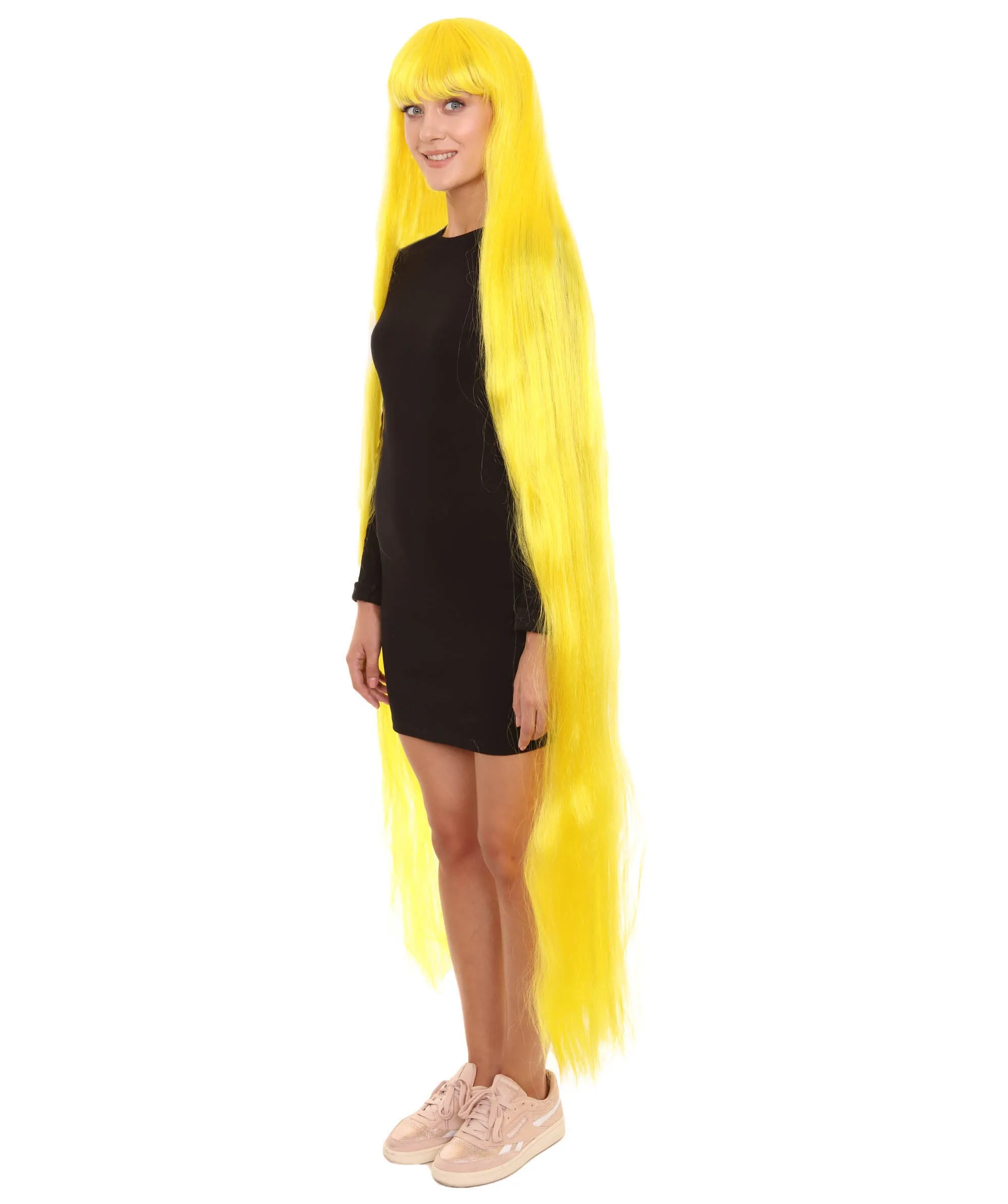 Adult Women Animated Princess Long Rainbow Wig| Multiple Color Options
