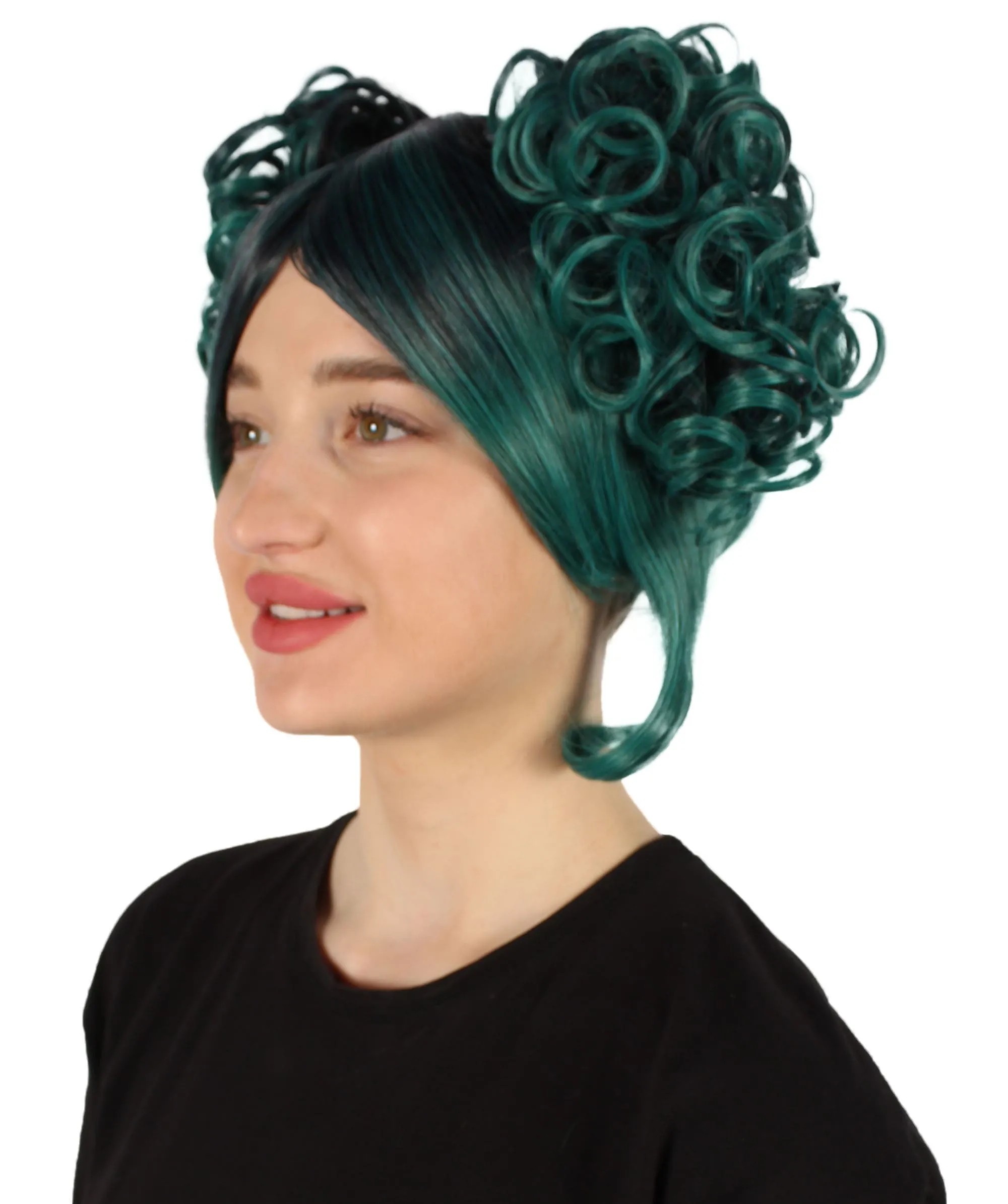 Adult Women's Candy Costume Wig Collection , Party Character CosplayHalloween Wig , Premium Breathable Capless Cap , HPO