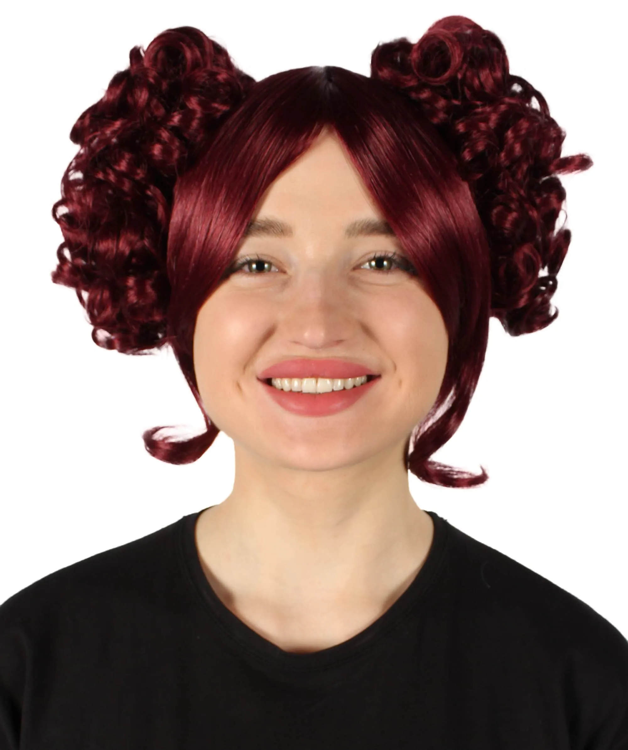 Adult Women's Candy Costume Wig Collection , Party Character CosplayHalloween Wig , Premium Breathable Capless Cap , HPO