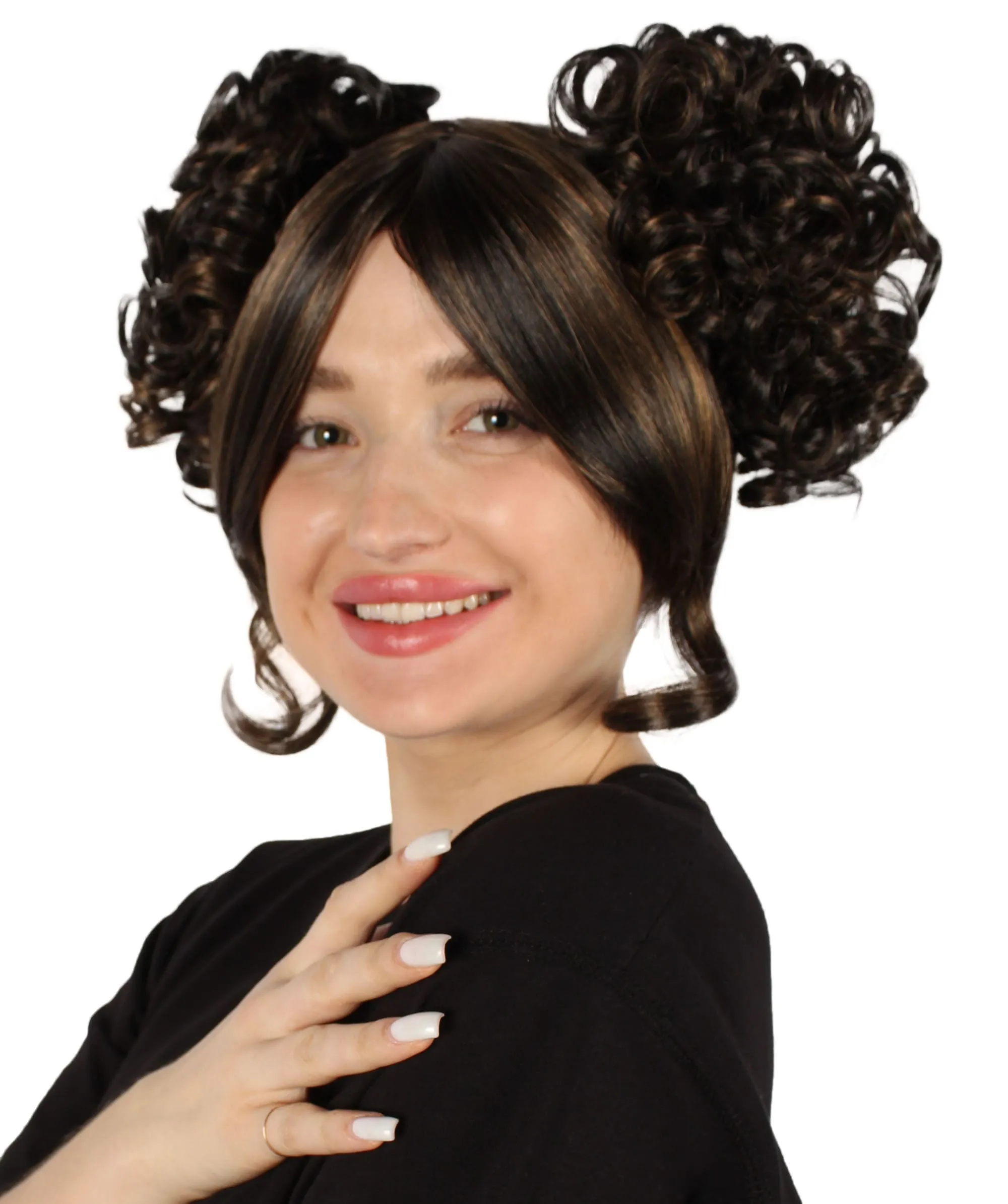 Adult Women's Candy Costume Wig Collection , Party Character CosplayHalloween Wig , Premium Breathable Capless Cap , HPO