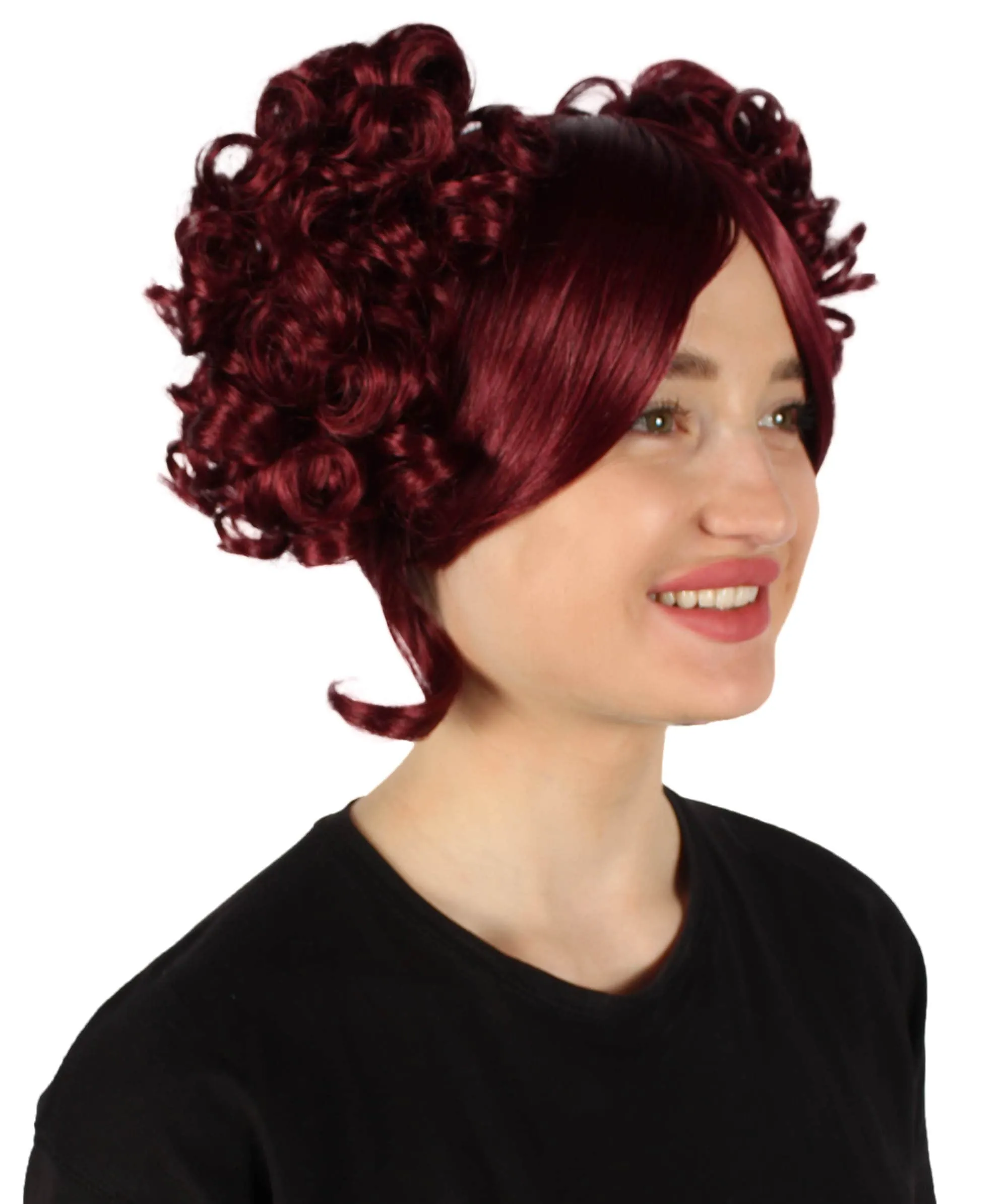 Adult Women's Candy Costume Wig Collection , Party Character CosplayHalloween Wig , Premium Breathable Capless Cap , HPO