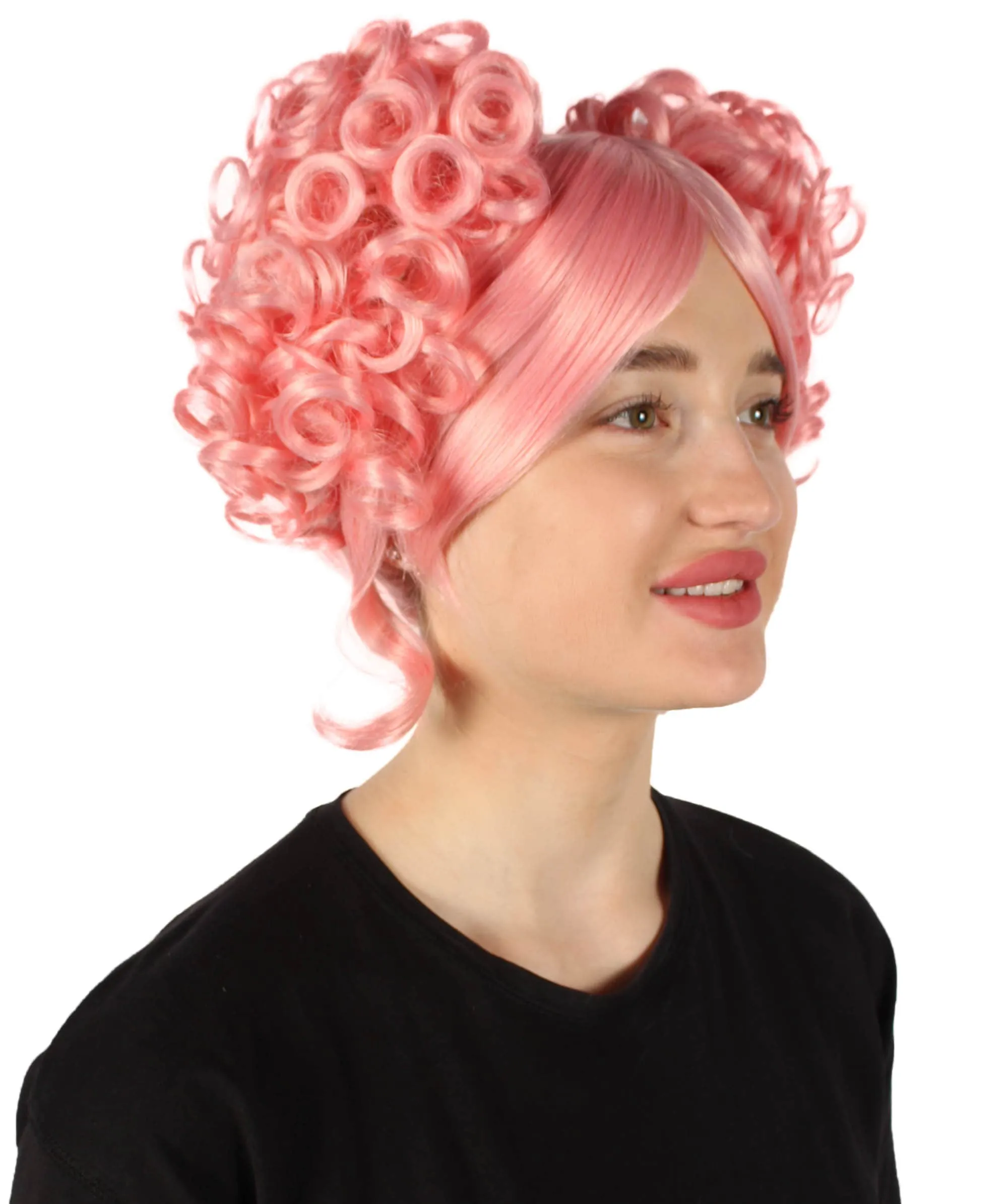 Adult Women's Candy Costume Wig Collection , Party Character CosplayHalloween Wig , Premium Breathable Capless Cap , HPO