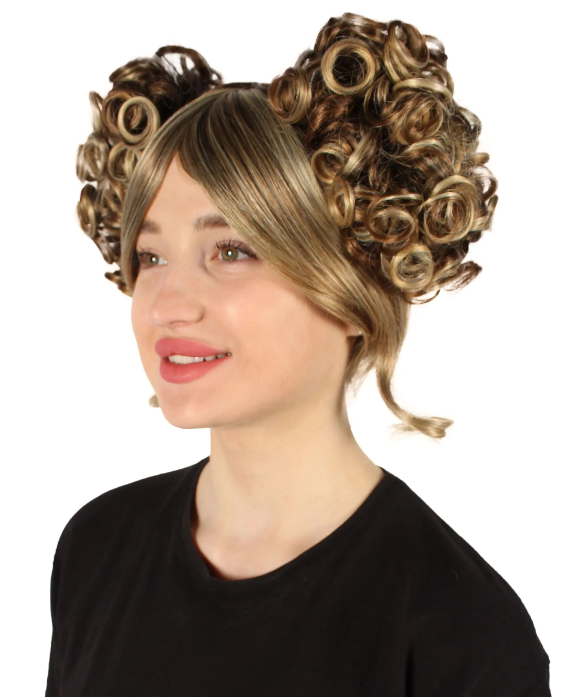 Adult Women's Candy Costume Wig Collection , Party Character CosplayHalloween Wig , Premium Breathable Capless Cap , HPO