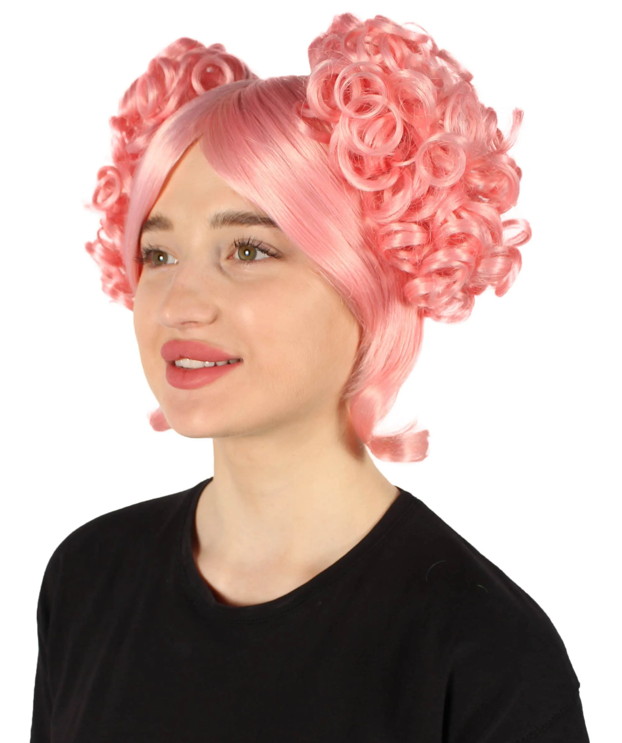 Adult Women's Candy Costume Wig Collection , Party Character CosplayHalloween Wig , Premium Breathable Capless Cap , HPO