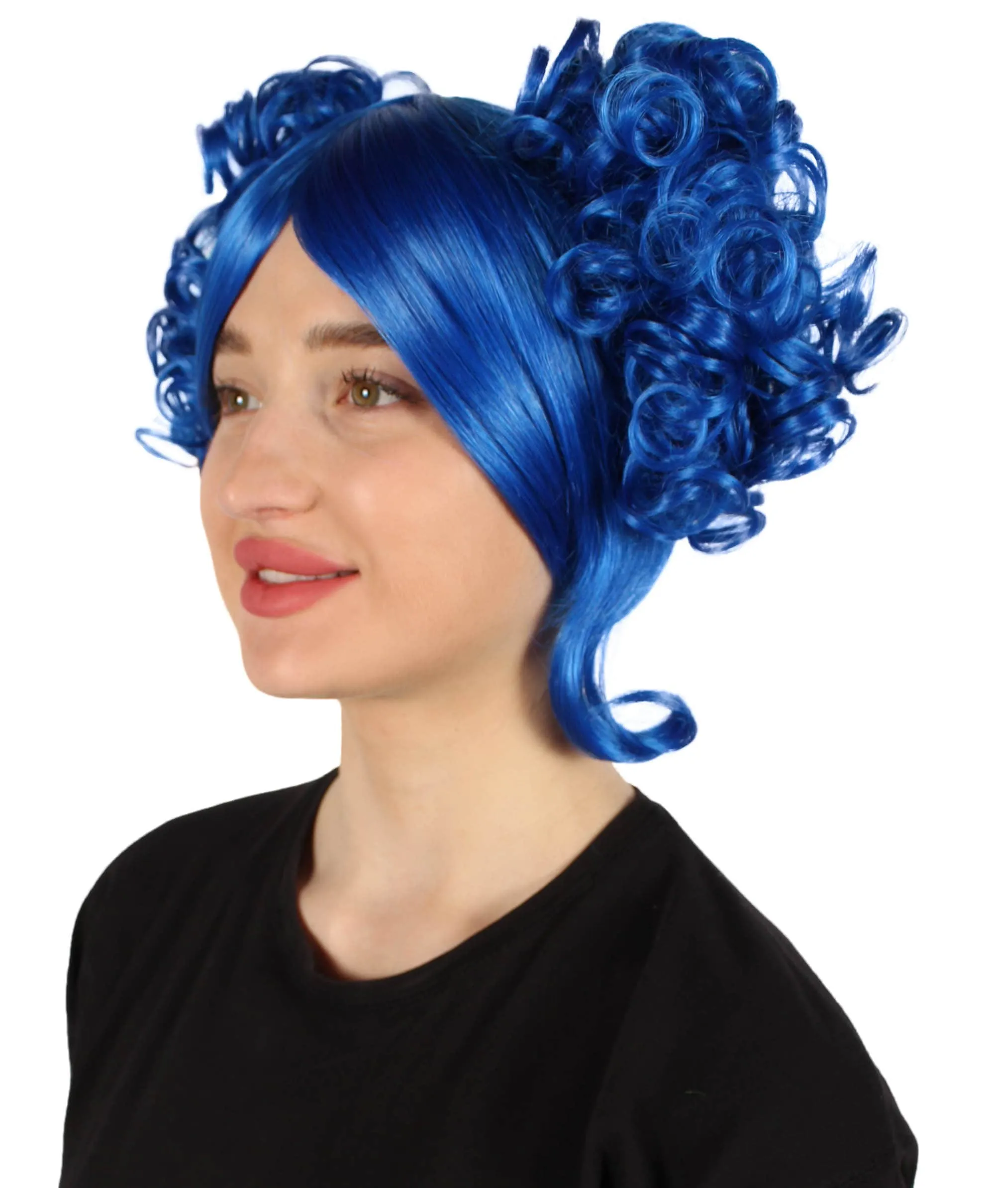 Adult Women's Candy Costume Wig Collection , Party Character CosplayHalloween Wig , Premium Breathable Capless Cap , HPO