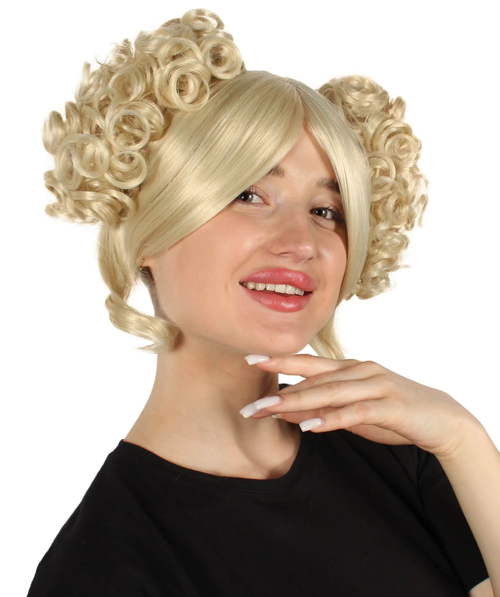 Adult Women's Candy Costume Wig Collection , Party Character CosplayHalloween Wig , Premium Breathable Capless Cap , HPO