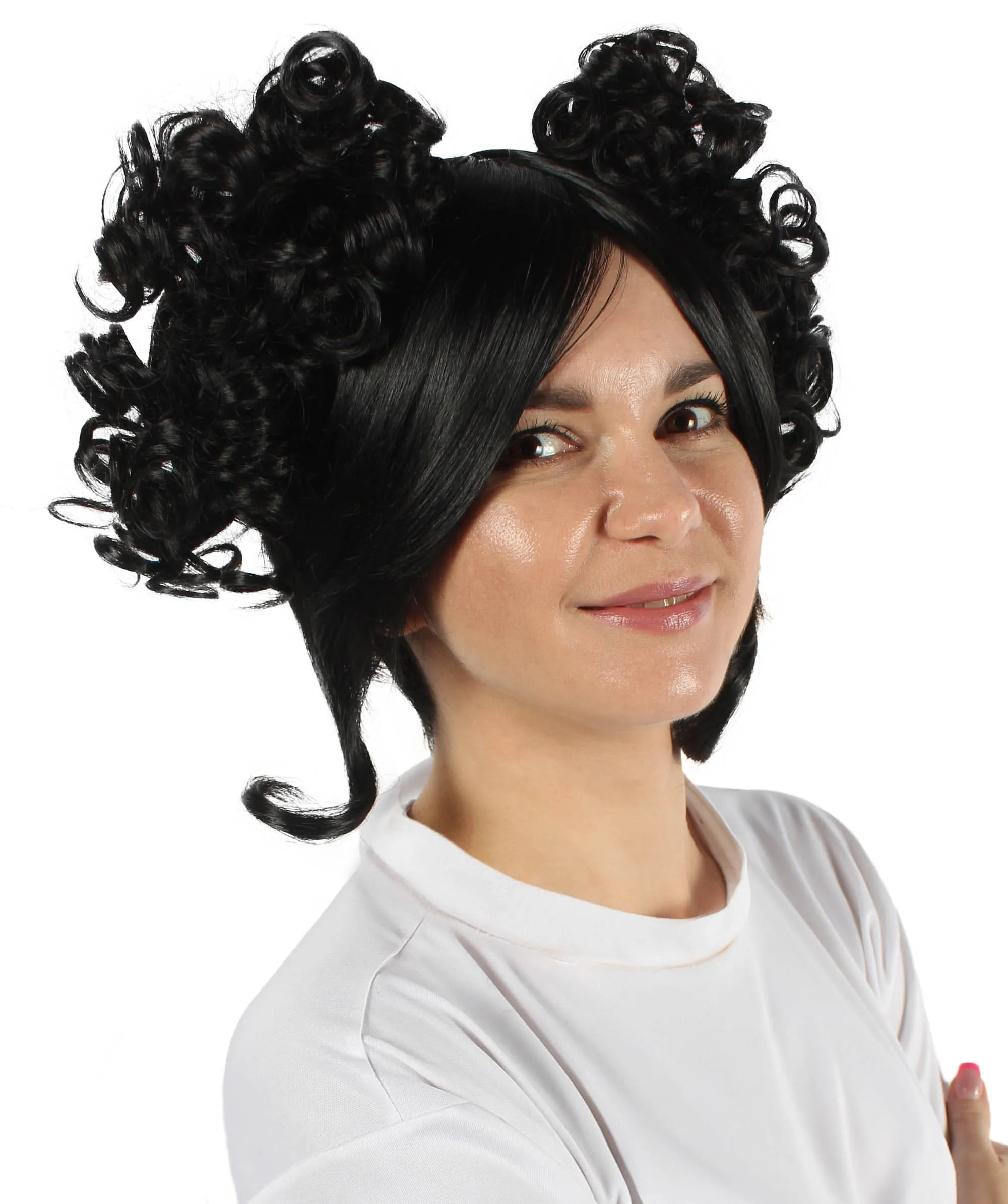 Adult Women's Candy Costume Wig Collection , Party Character CosplayHalloween Wig , Premium Breathable Capless Cap , HPO