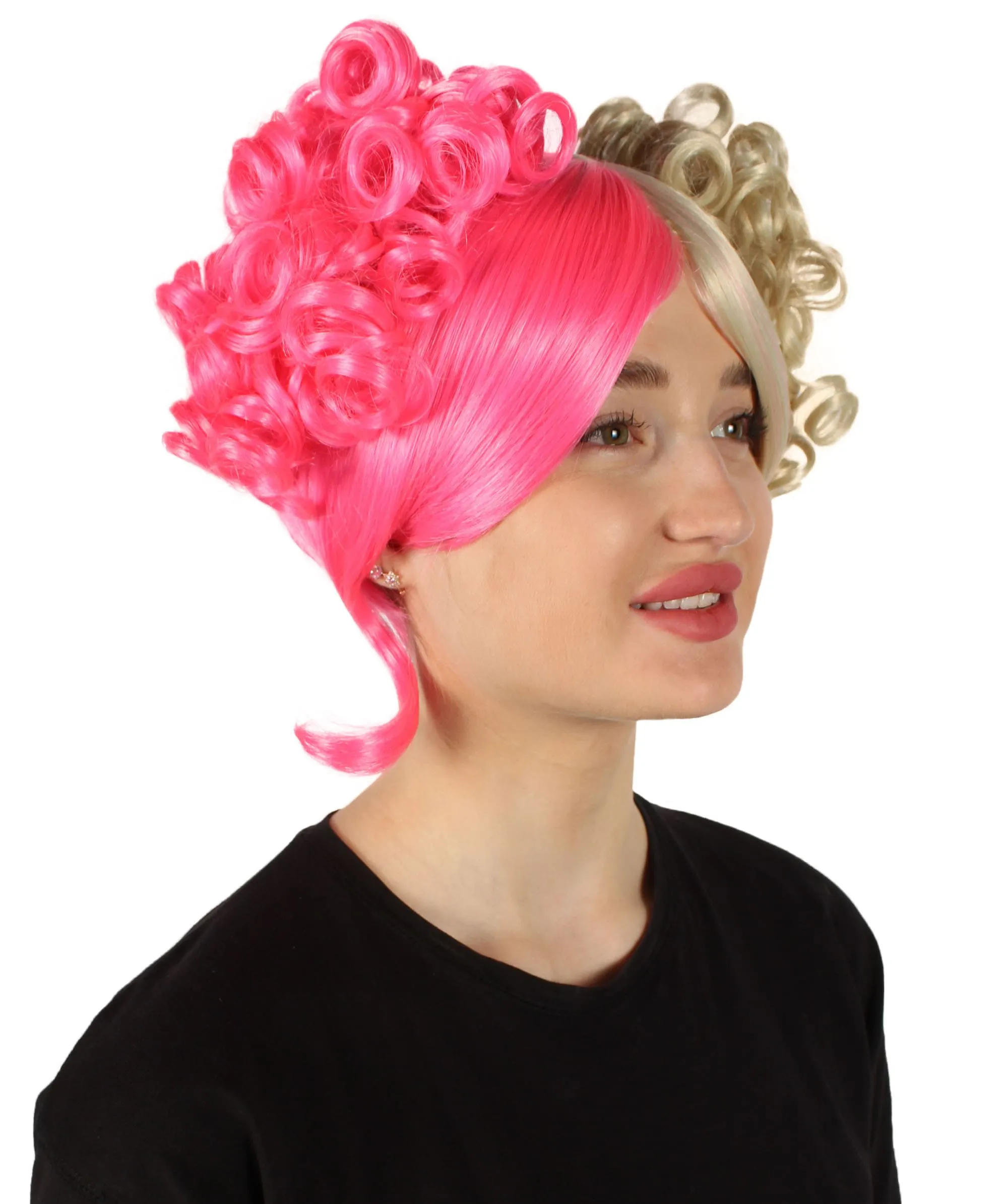 Adult Women's Candy Costume Wig Collection , Party Character CosplayHalloween Wig , Premium Breathable Capless Cap , HPO