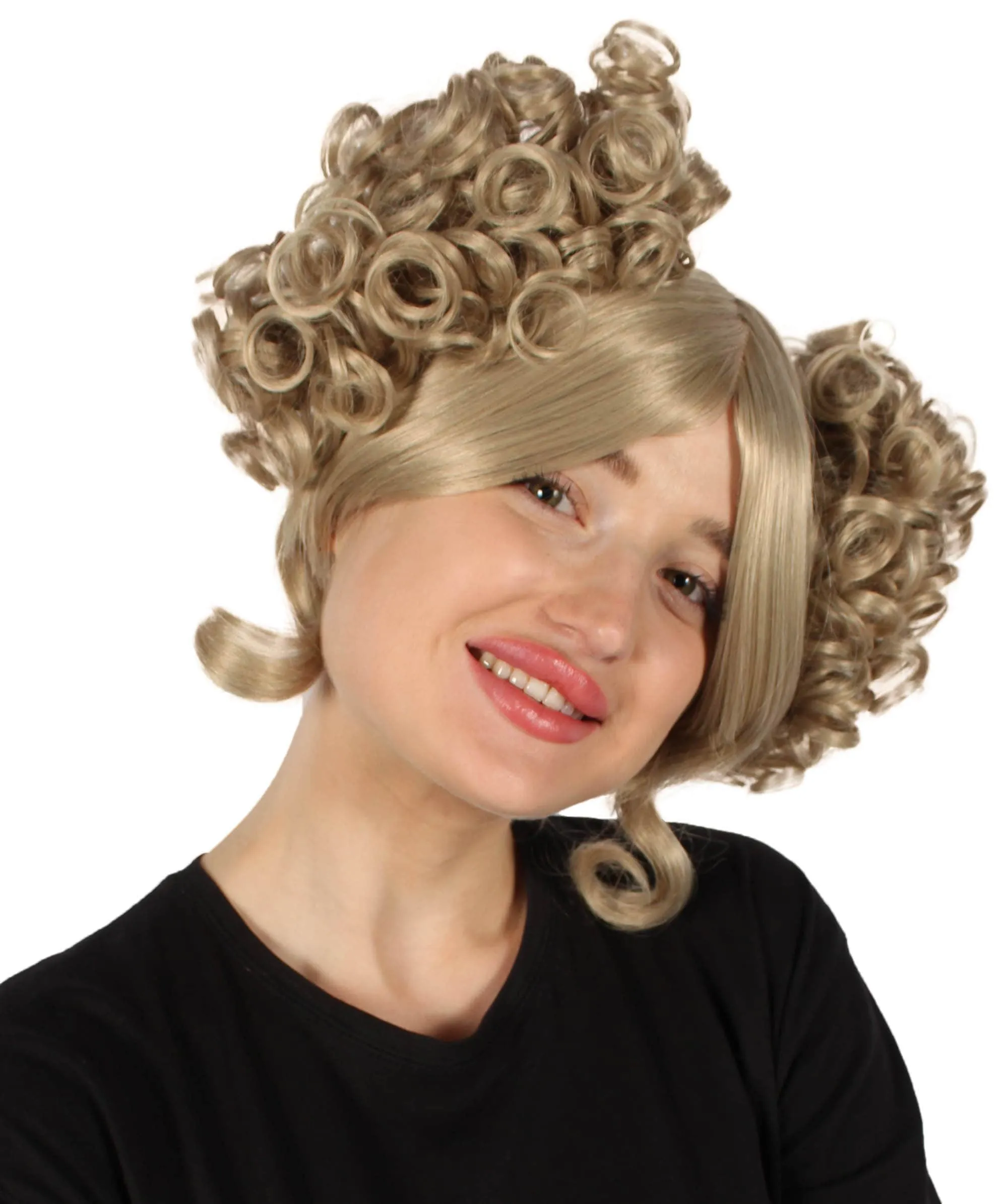 Adult Women's Candy Costume Wig Collection , Party Character CosplayHalloween Wig , Premium Breathable Capless Cap , HPO