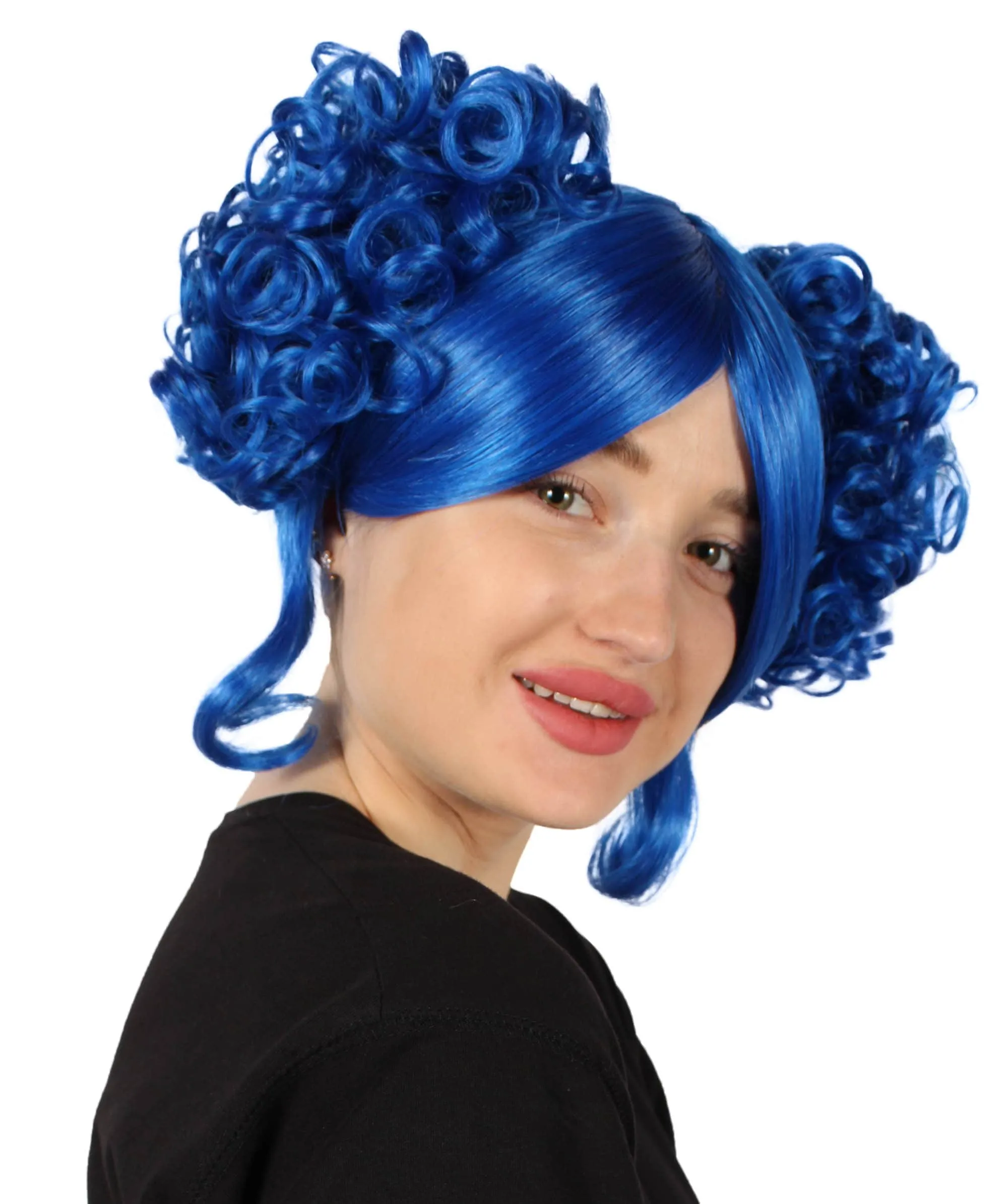 Adult Women's Candy Costume Wig Collection , Party Character CosplayHalloween Wig , Premium Breathable Capless Cap , HPO