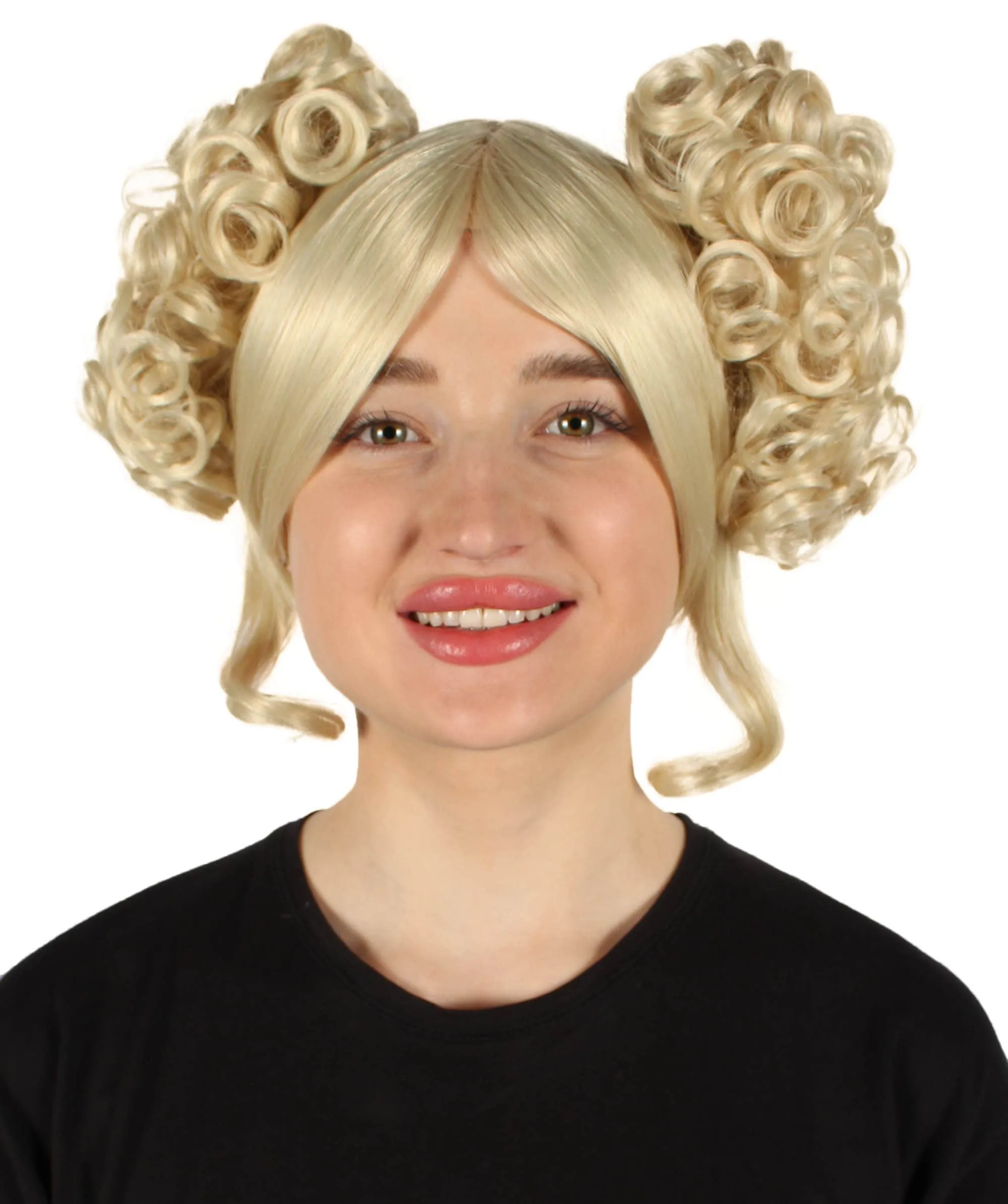 Adult Women's Candy Costume Wig Collection , Party Character CosplayHalloween Wig , Premium Breathable Capless Cap , HPO