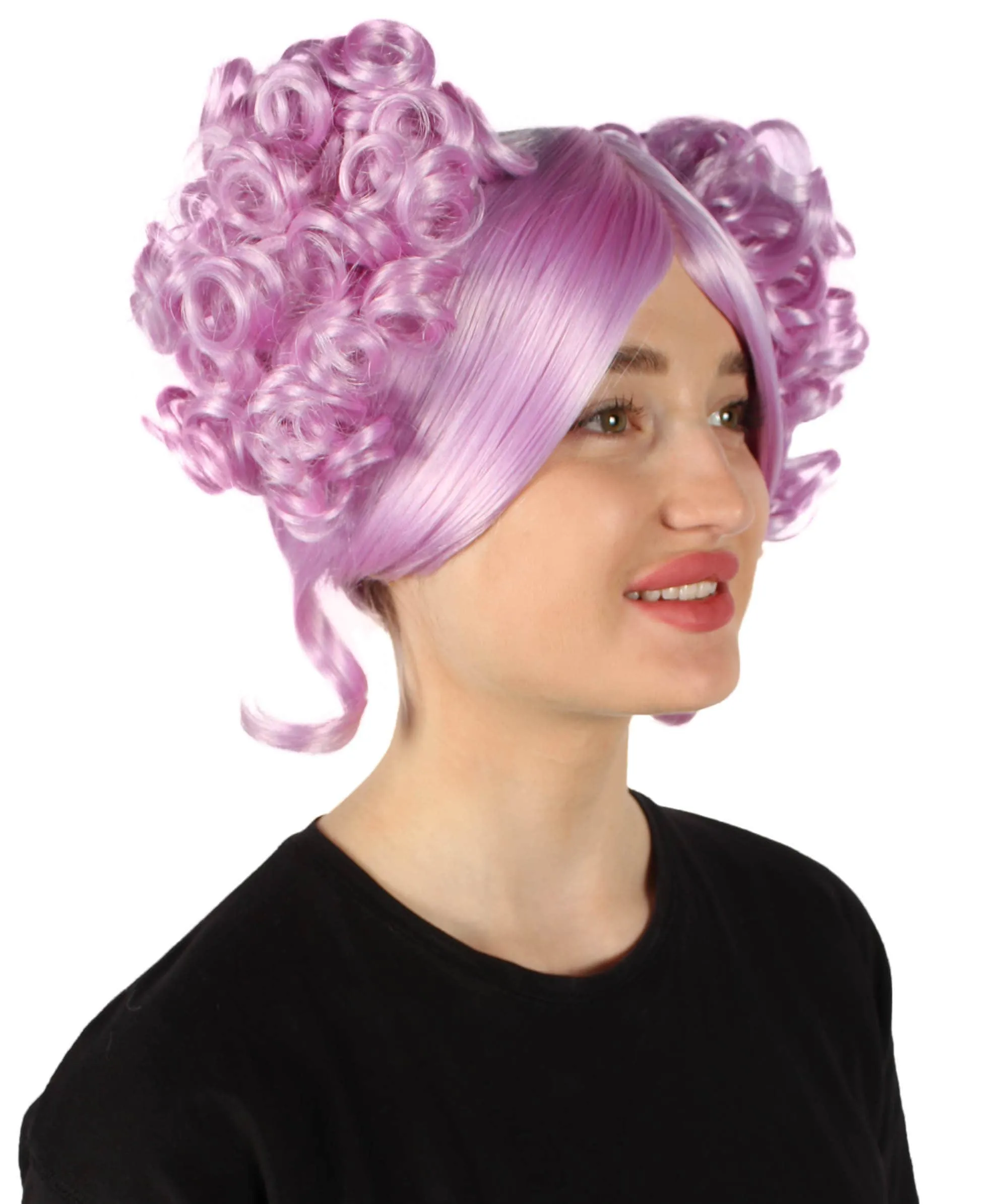 Adult Women's Candy Costume Wig Collection , Party Character CosplayHalloween Wig , Premium Breathable Capless Cap , HPO