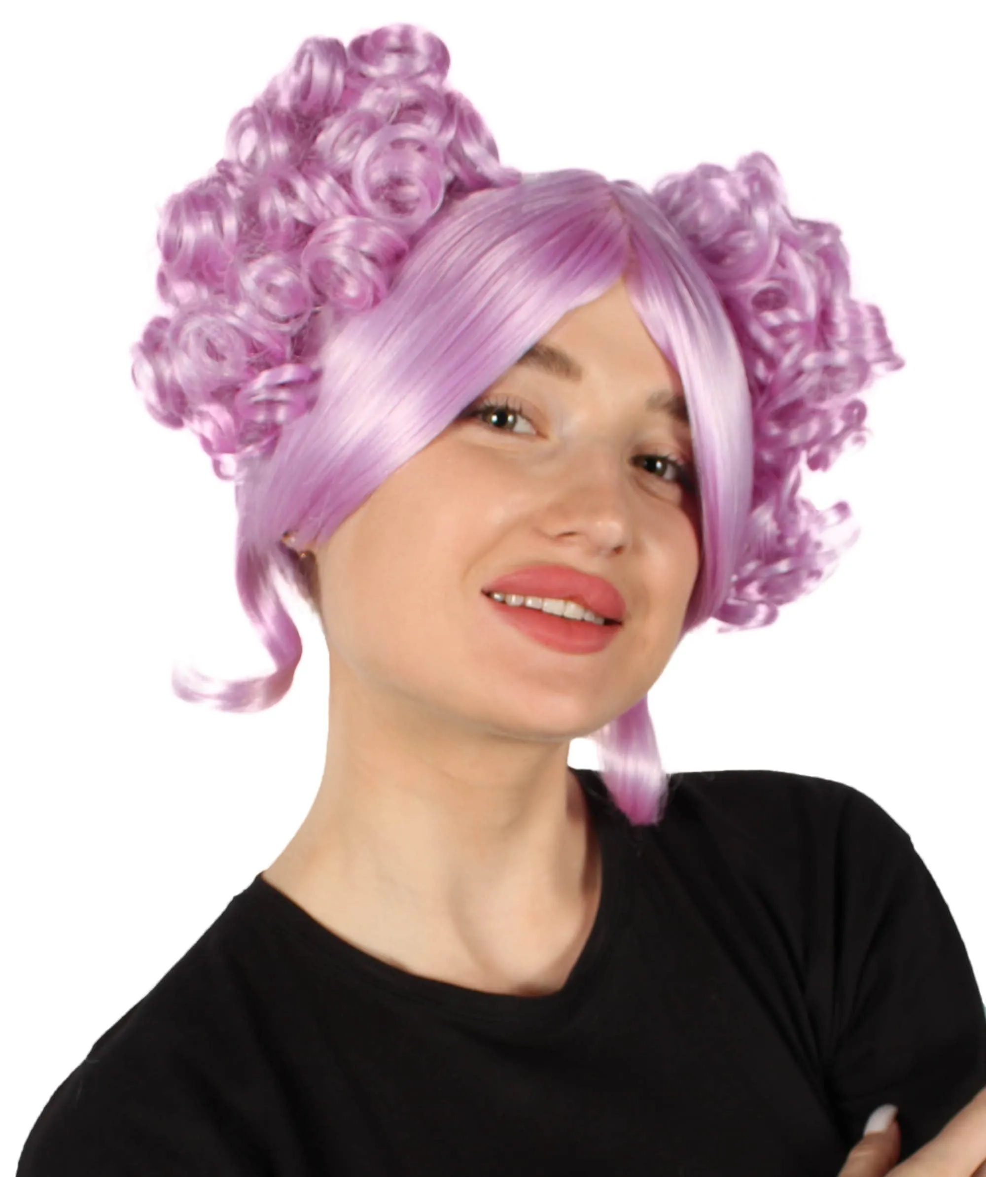 Adult Women's Candy Costume Wig Collection , Party Character CosplayHalloween Wig , Premium Breathable Capless Cap , HPO