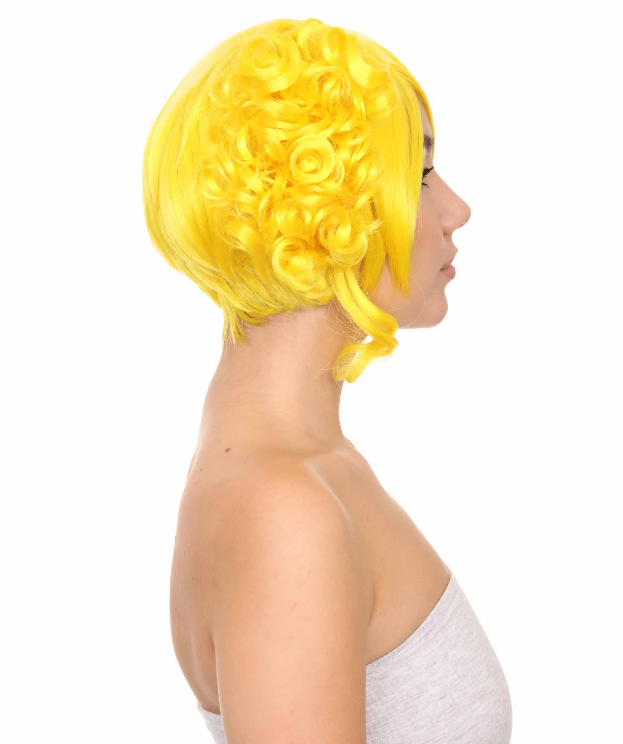 Adult Women's Candy Costume Wig Collection , Party Character CosplayHalloween Wig , Premium Breathable Capless Cap , HPO