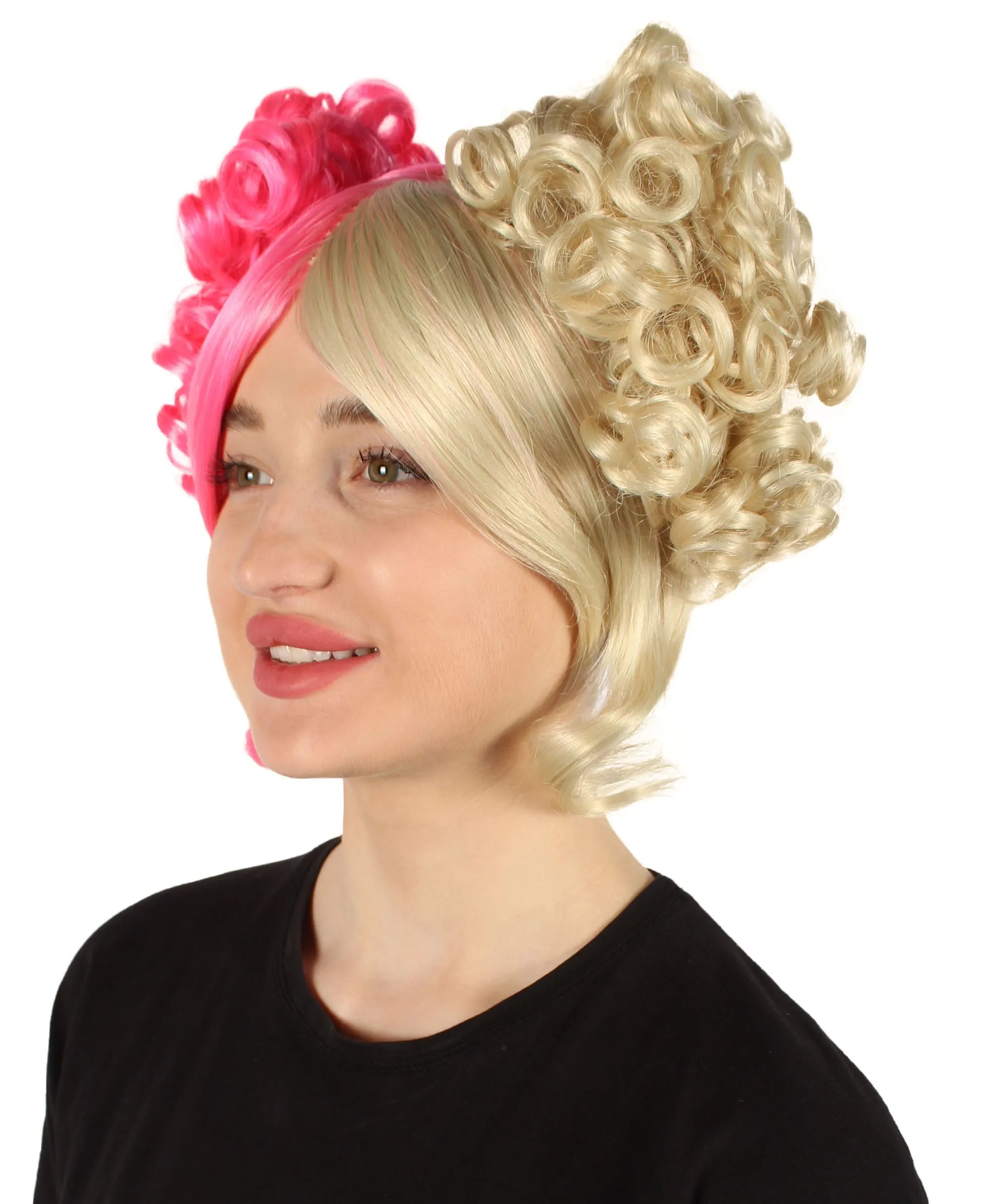 Adult Women's Candy Costume Wig Collection , Party Character CosplayHalloween Wig , Premium Breathable Capless Cap , HPO