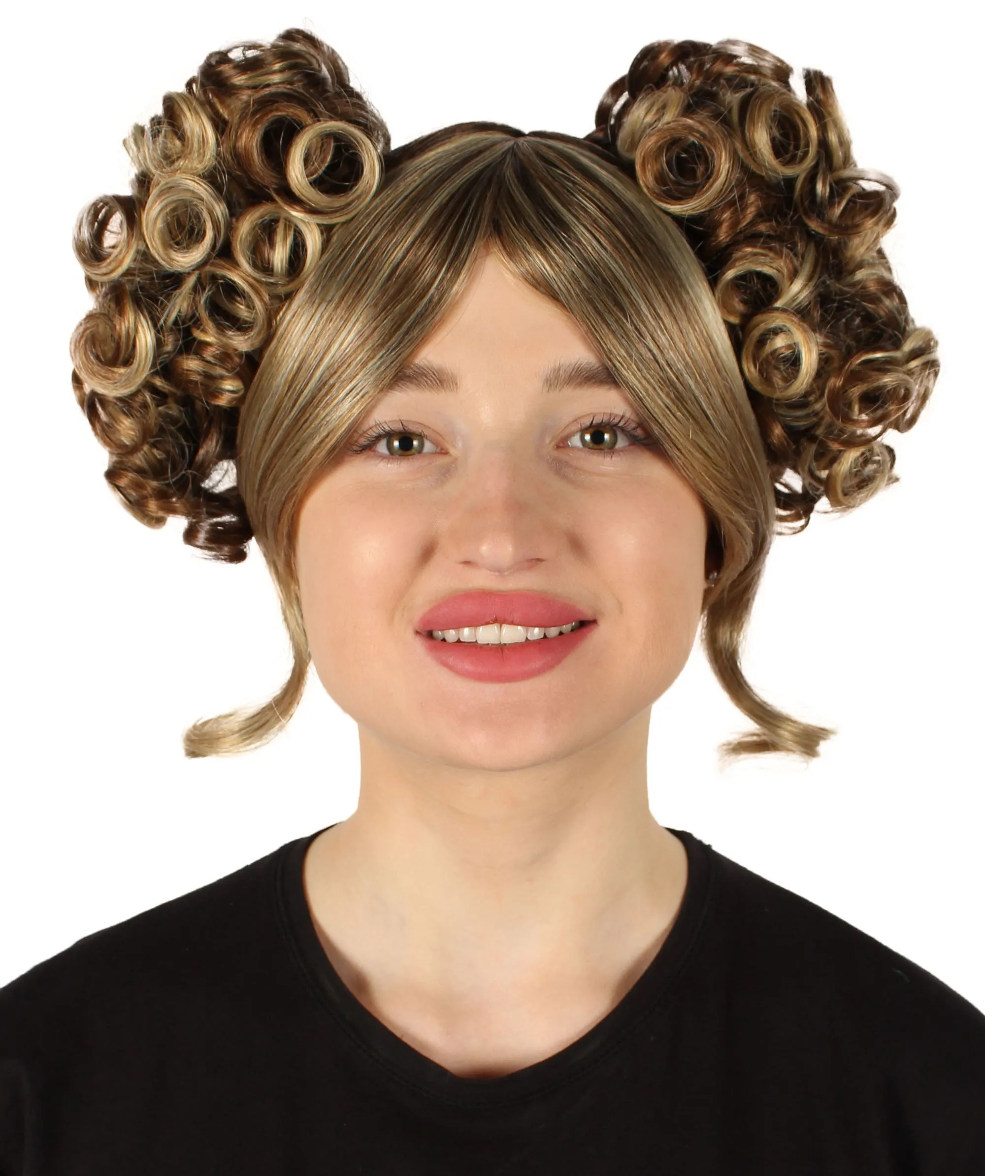 Adult Women's Candy Costume Wig Collection , Party Character CosplayHalloween Wig , Premium Breathable Capless Cap , HPO