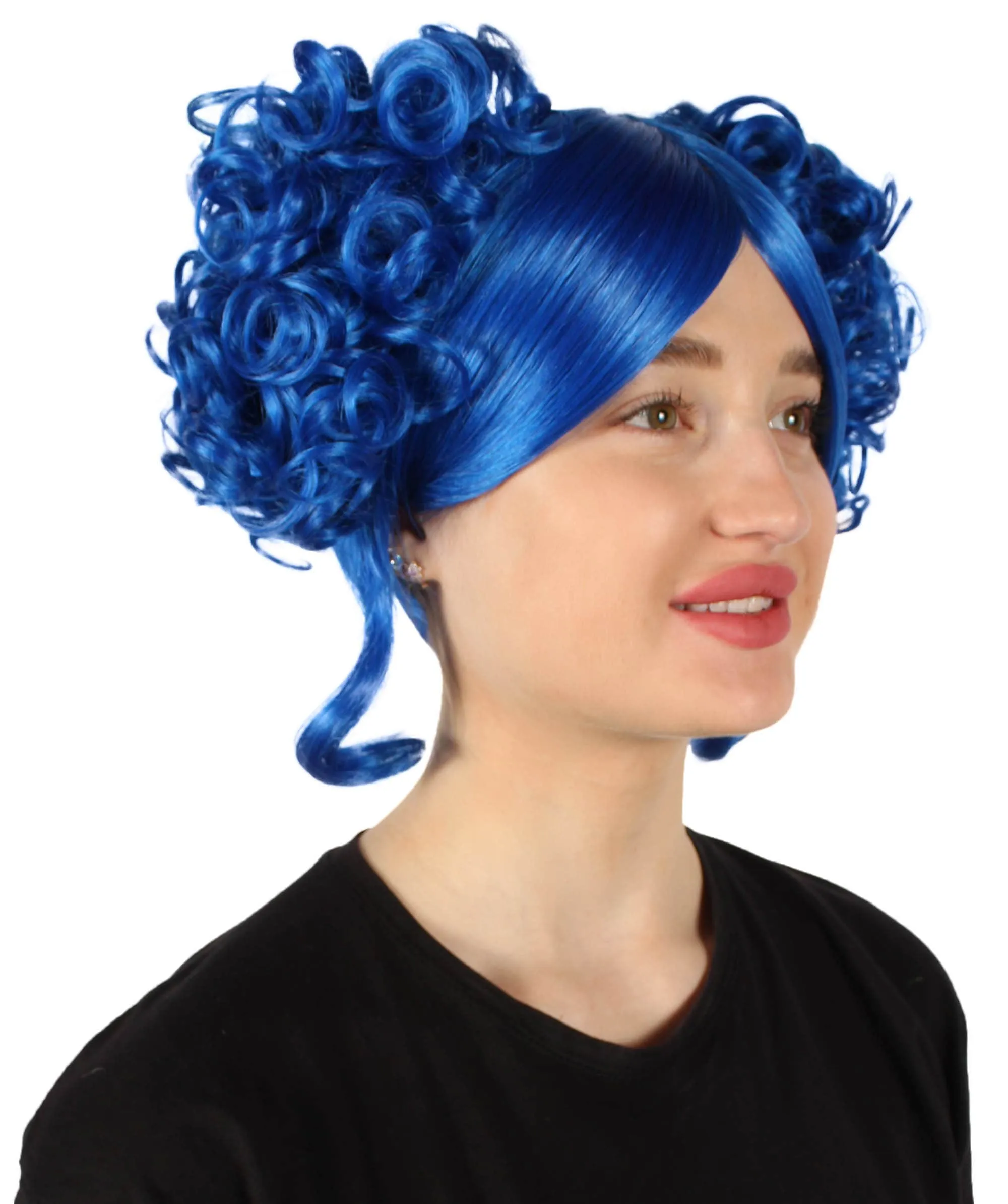 Adult Women's Candy Costume Wig Collection , Party Character CosplayHalloween Wig , Premium Breathable Capless Cap , HPO