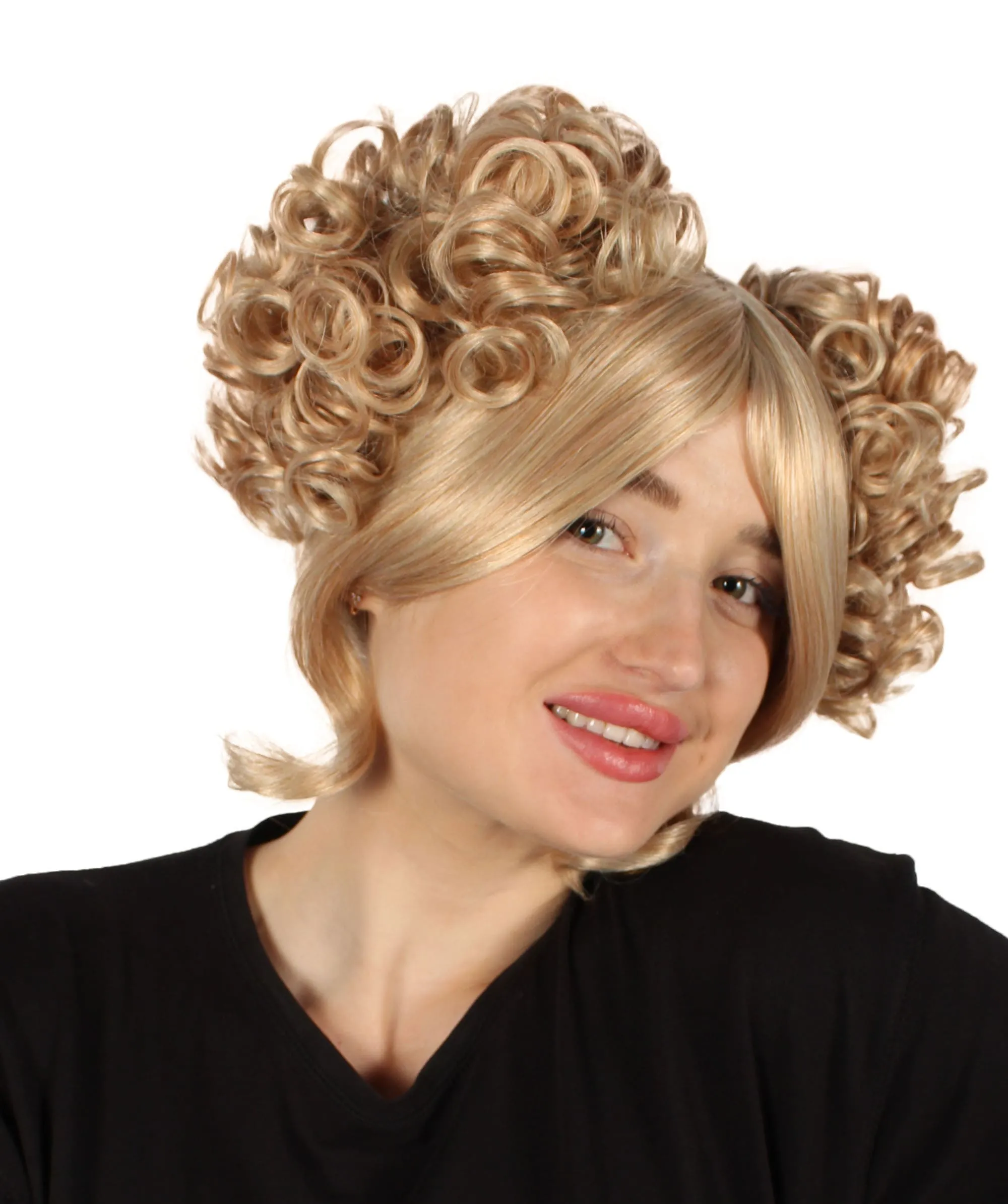 Adult Women's Candy Costume Wig Collection , Party Character CosplayHalloween Wig , Premium Breathable Capless Cap , HPO