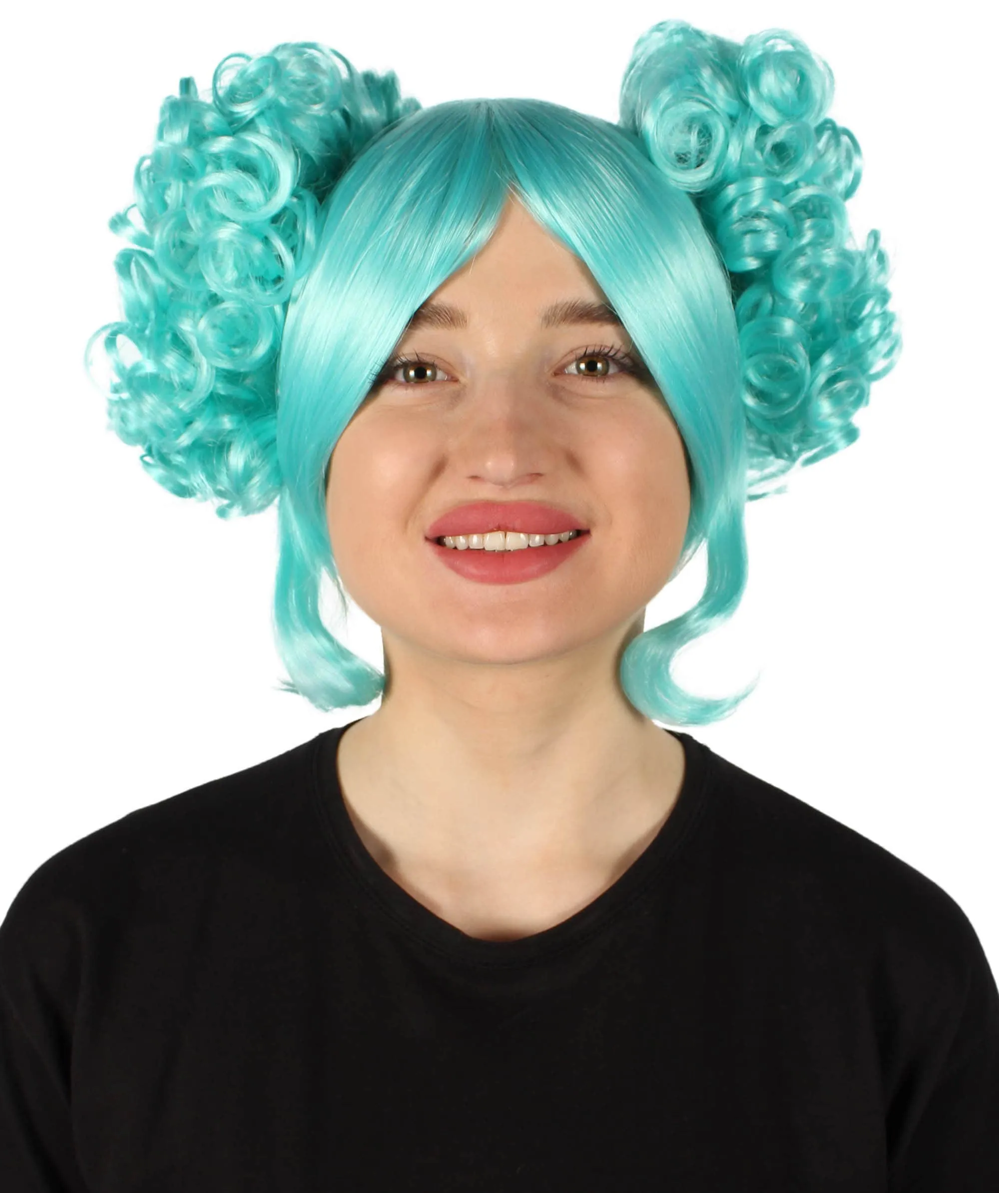 Adult Women's Candy Costume Wig Collection , Party Character CosplayHalloween Wig , Premium Breathable Capless Cap , HPO