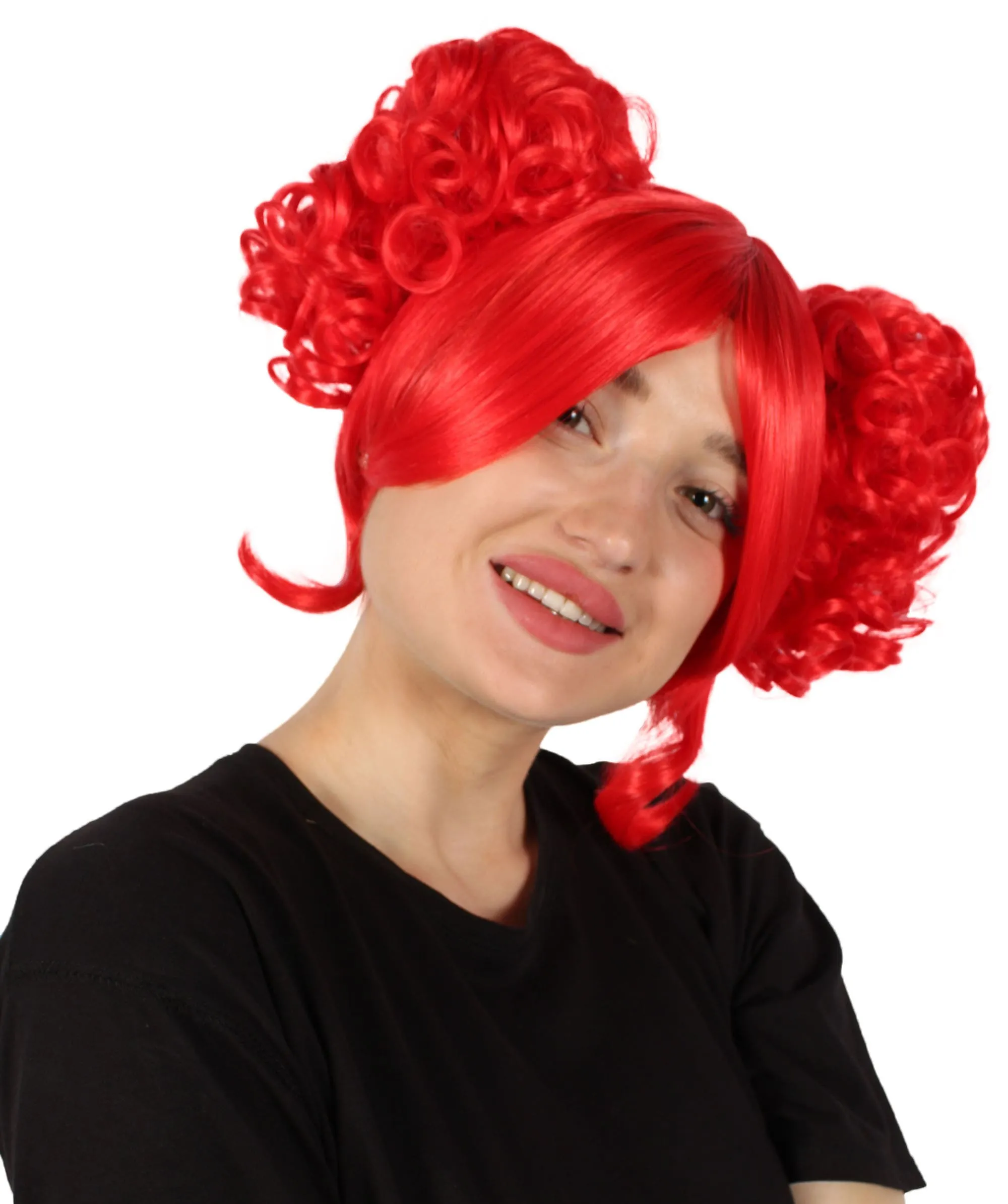 Adult Women's Candy Costume Wig Collection , Party Character CosplayHalloween Wig , Premium Breathable Capless Cap , HPO