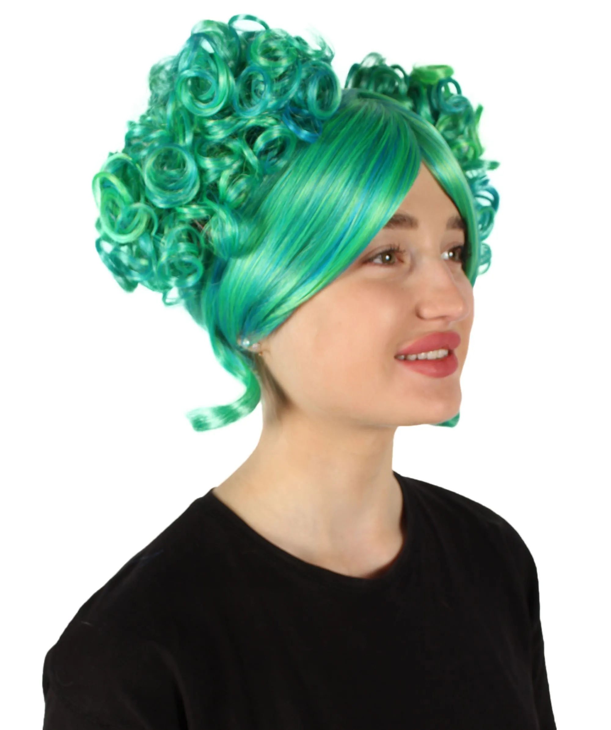 Adult Women's Candy Costume Wig Collection , Party Character CosplayHalloween Wig , Premium Breathable Capless Cap , HPO