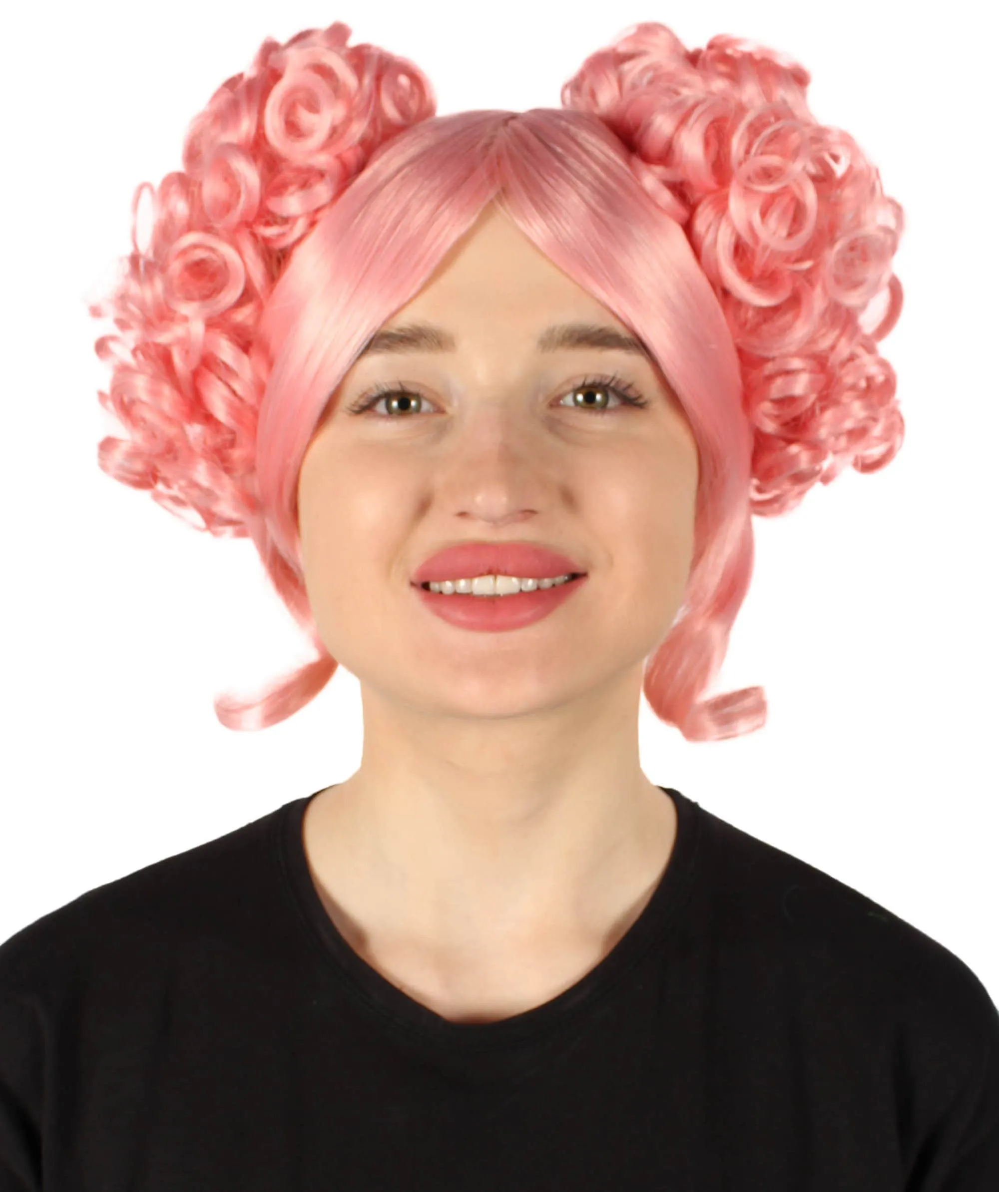 Adult Women's Candy Costume Wig Collection , Party Character CosplayHalloween Wig , Premium Breathable Capless Cap , HPO