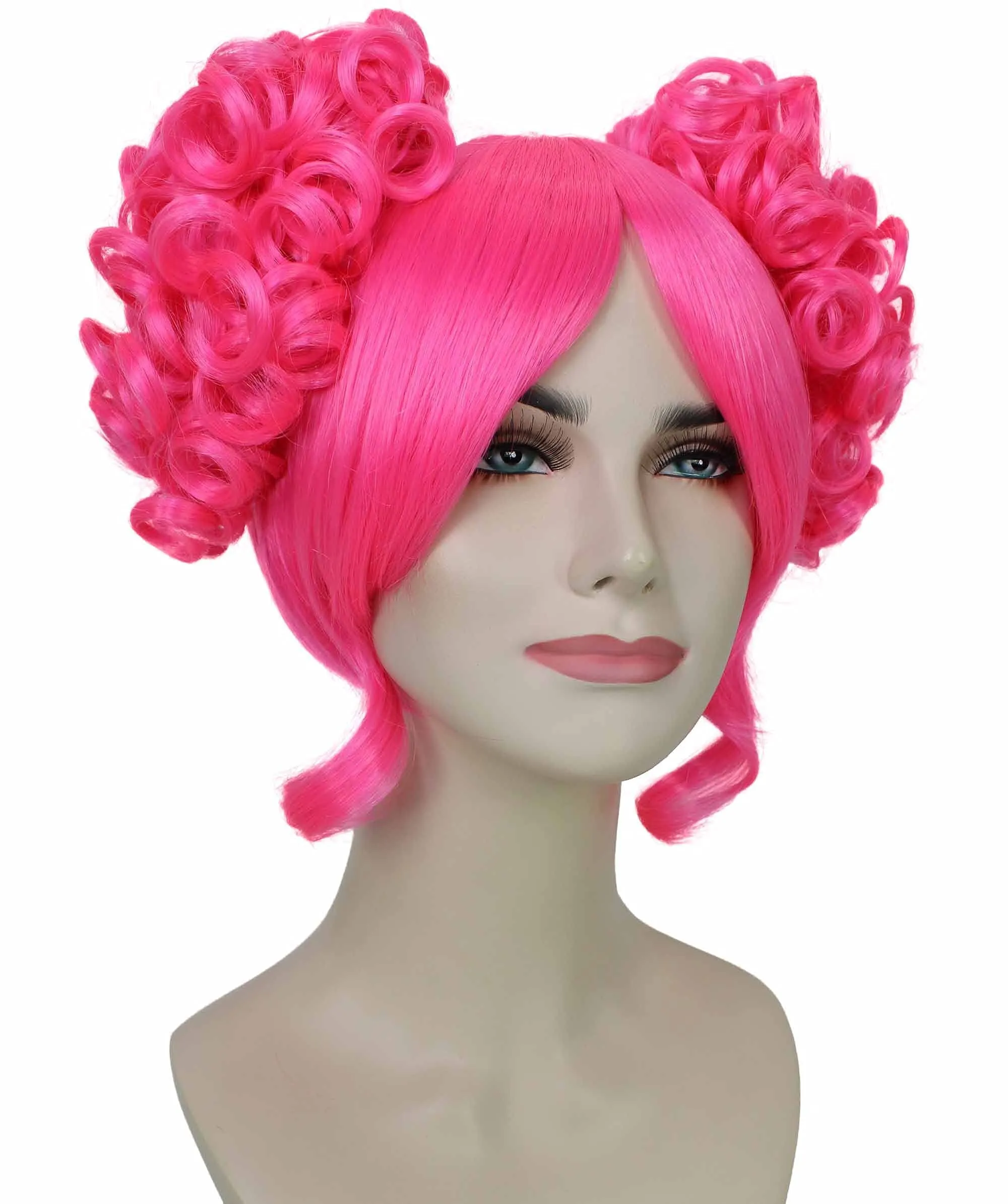 Adult Women's Candy Costume Wig Collection , Party Character CosplayHalloween Wig , Premium Breathable Capless Cap , HPO