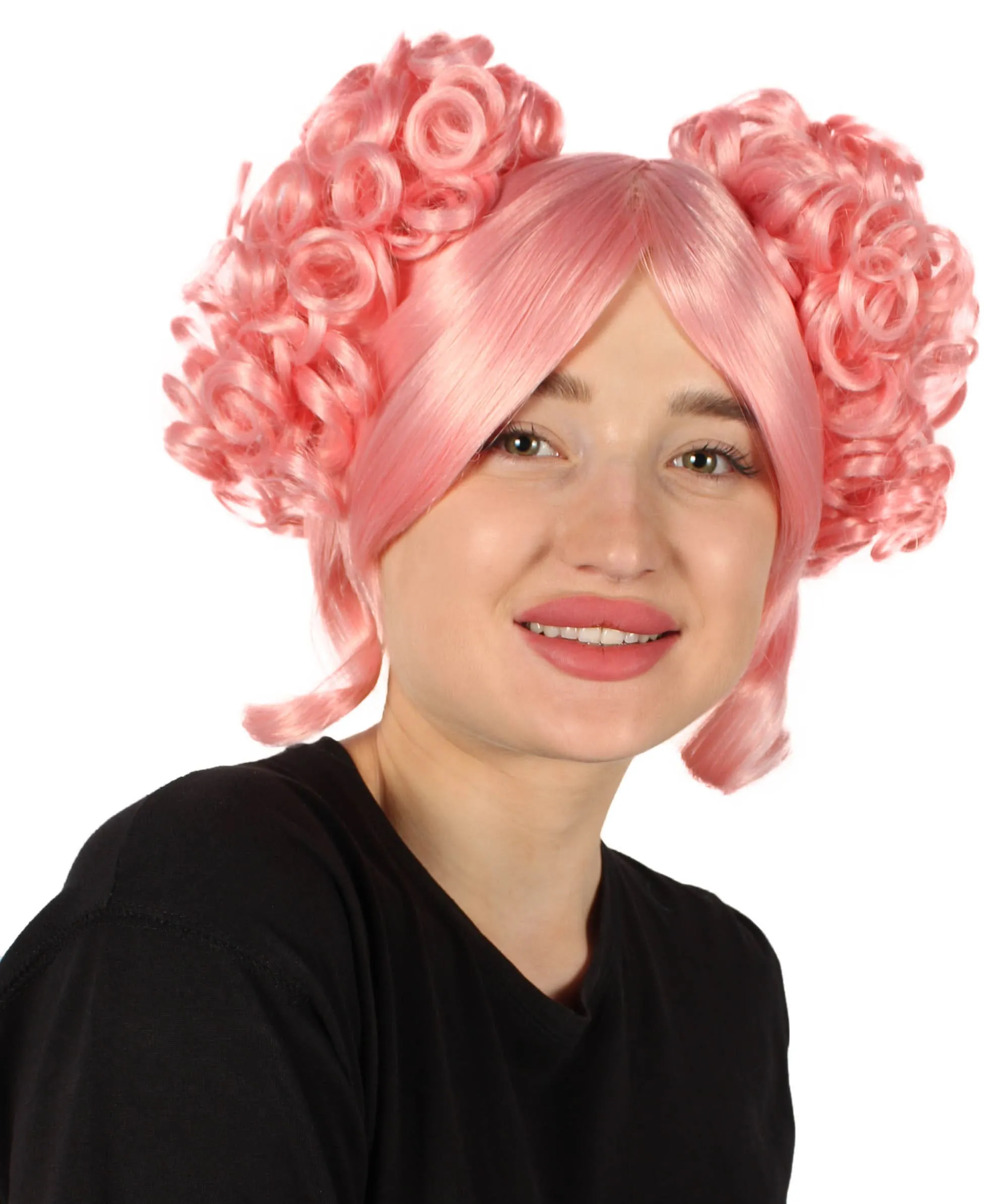 Adult Women's Candy Costume Wig Collection , Party Character CosplayHalloween Wig , Premium Breathable Capless Cap , HPO