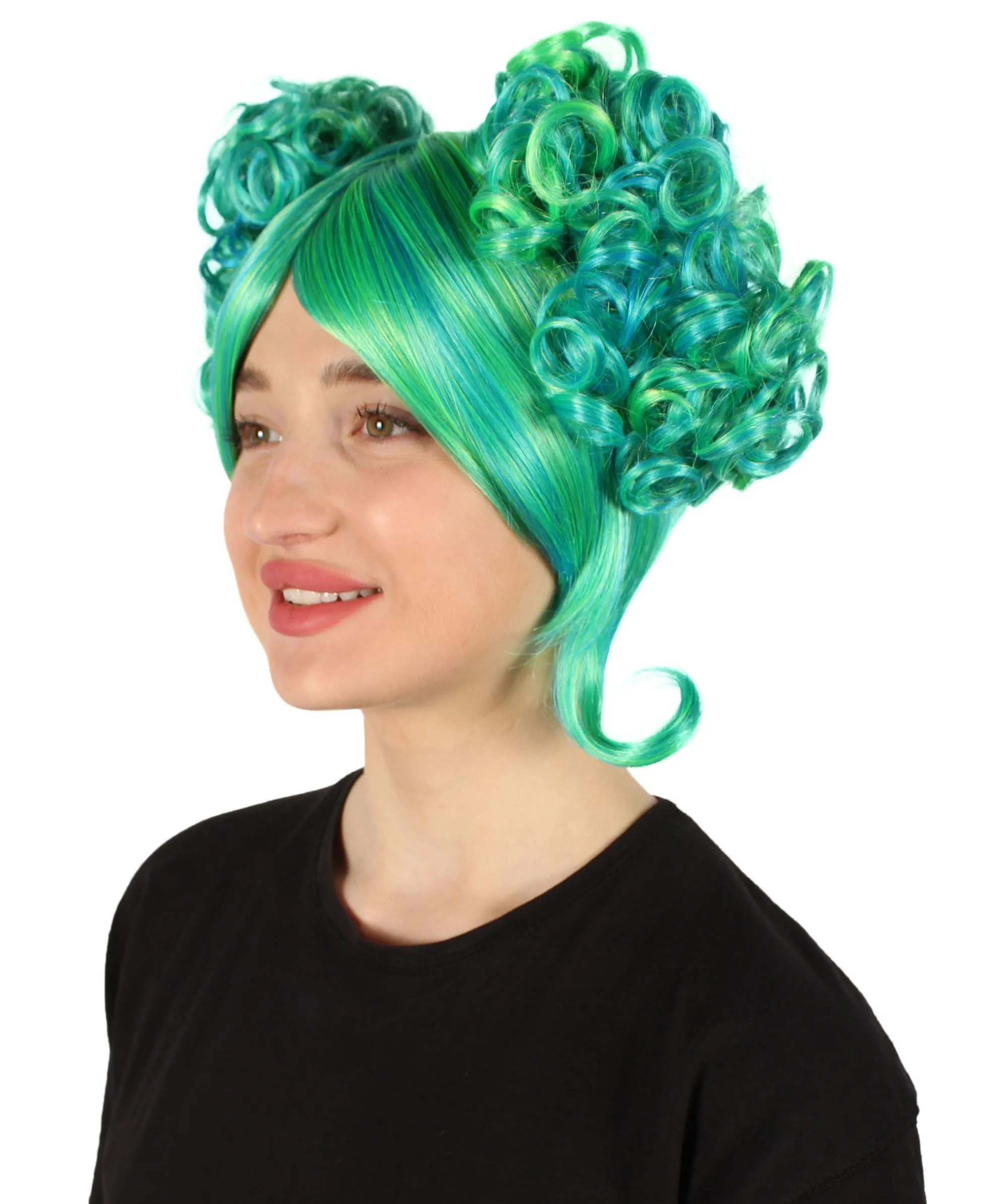 Adult Women's Candy Costume Wig Collection , Party Character CosplayHalloween Wig , Premium Breathable Capless Cap , HPO