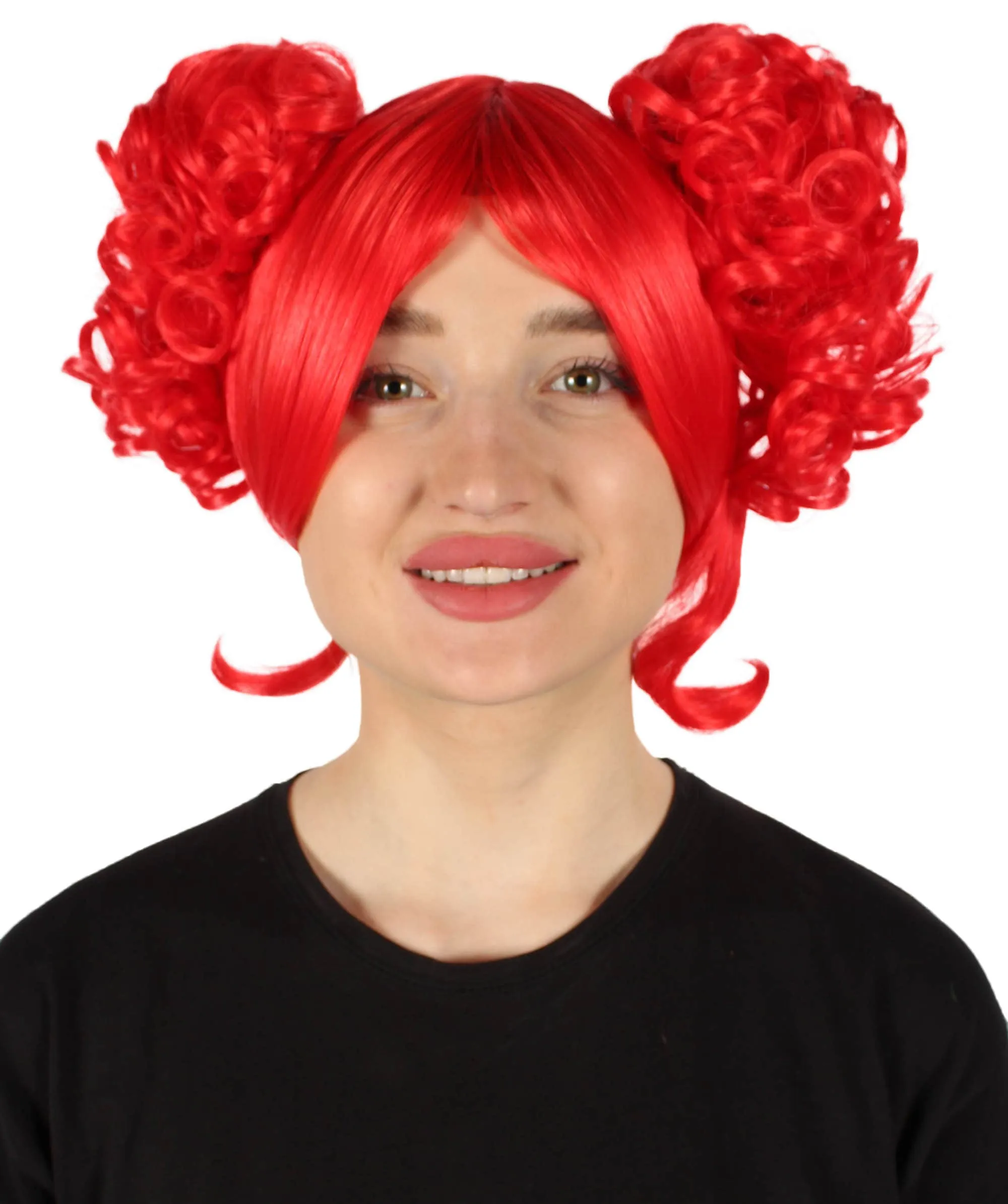 Adult Women's Candy Costume Wig Collection , Party Character CosplayHalloween Wig , Premium Breathable Capless Cap , HPO