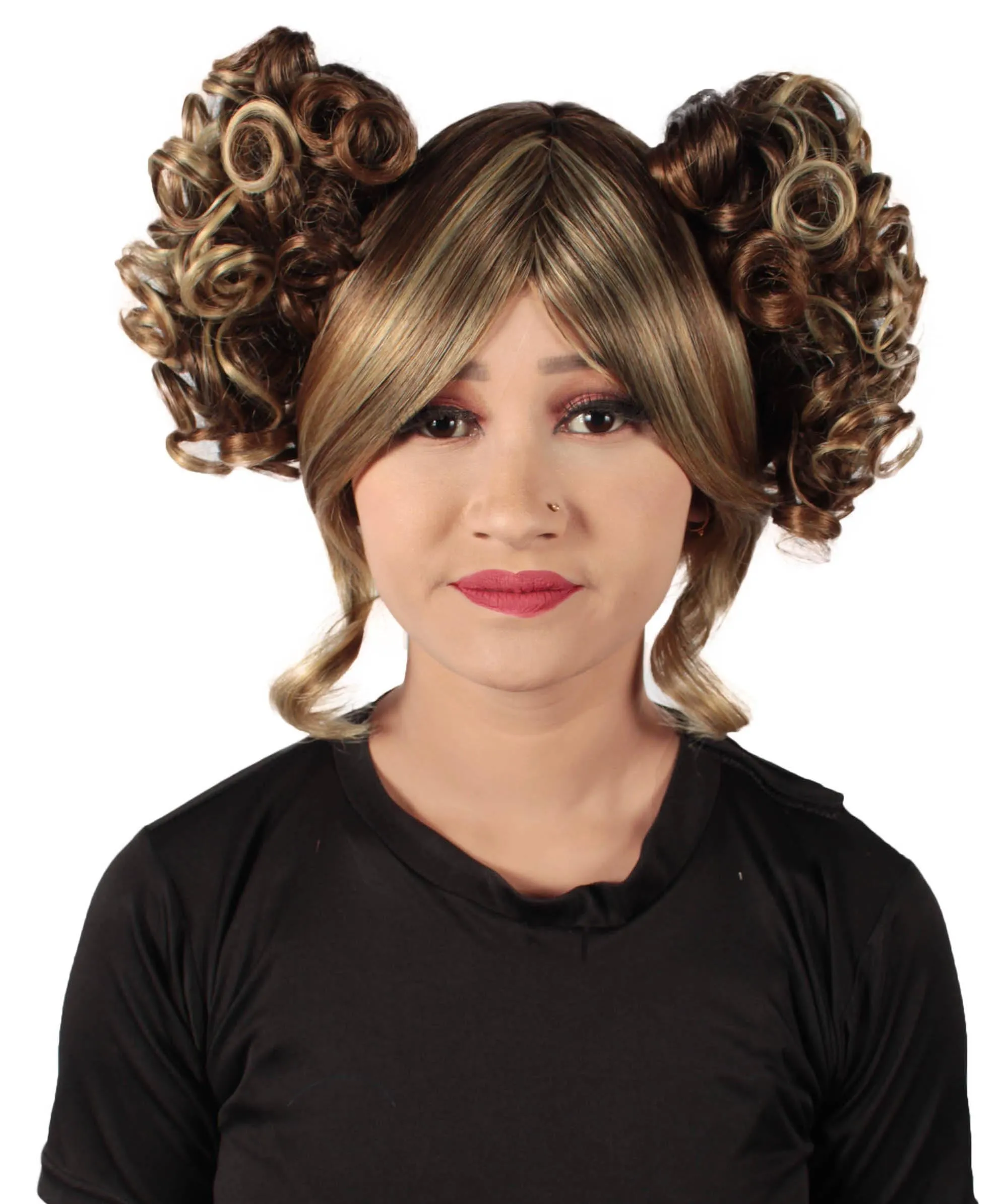 Adult Women's Candy Costume Wig Collection , Party Character CosplayHalloween Wig , Premium Breathable Capless Cap , HPO