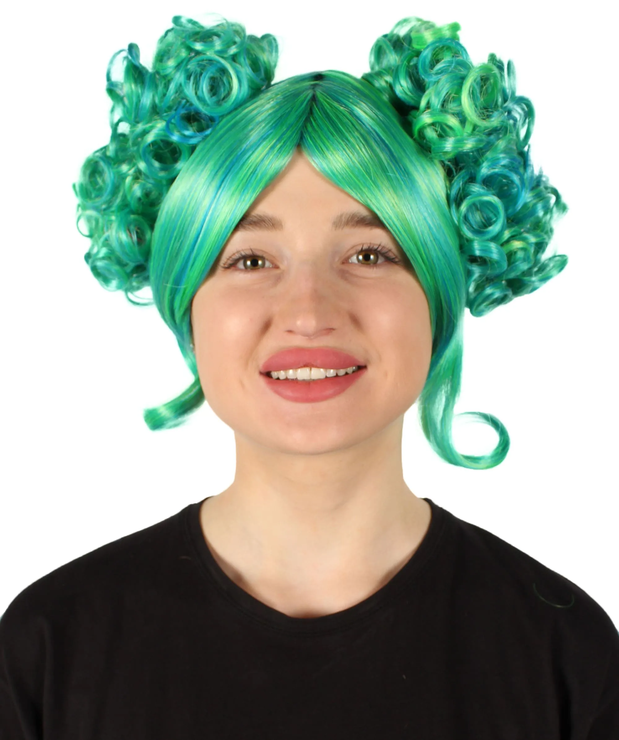 Adult Women's Candy Costume Wig Collection , Party Character CosplayHalloween Wig , Premium Breathable Capless Cap , HPO