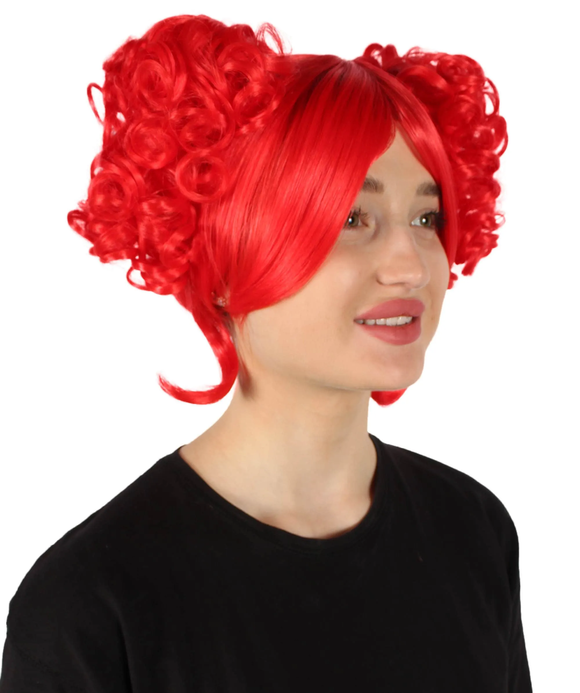 Adult Women's Candy Costume Wig Collection , Party Character CosplayHalloween Wig , Premium Breathable Capless Cap , HPO