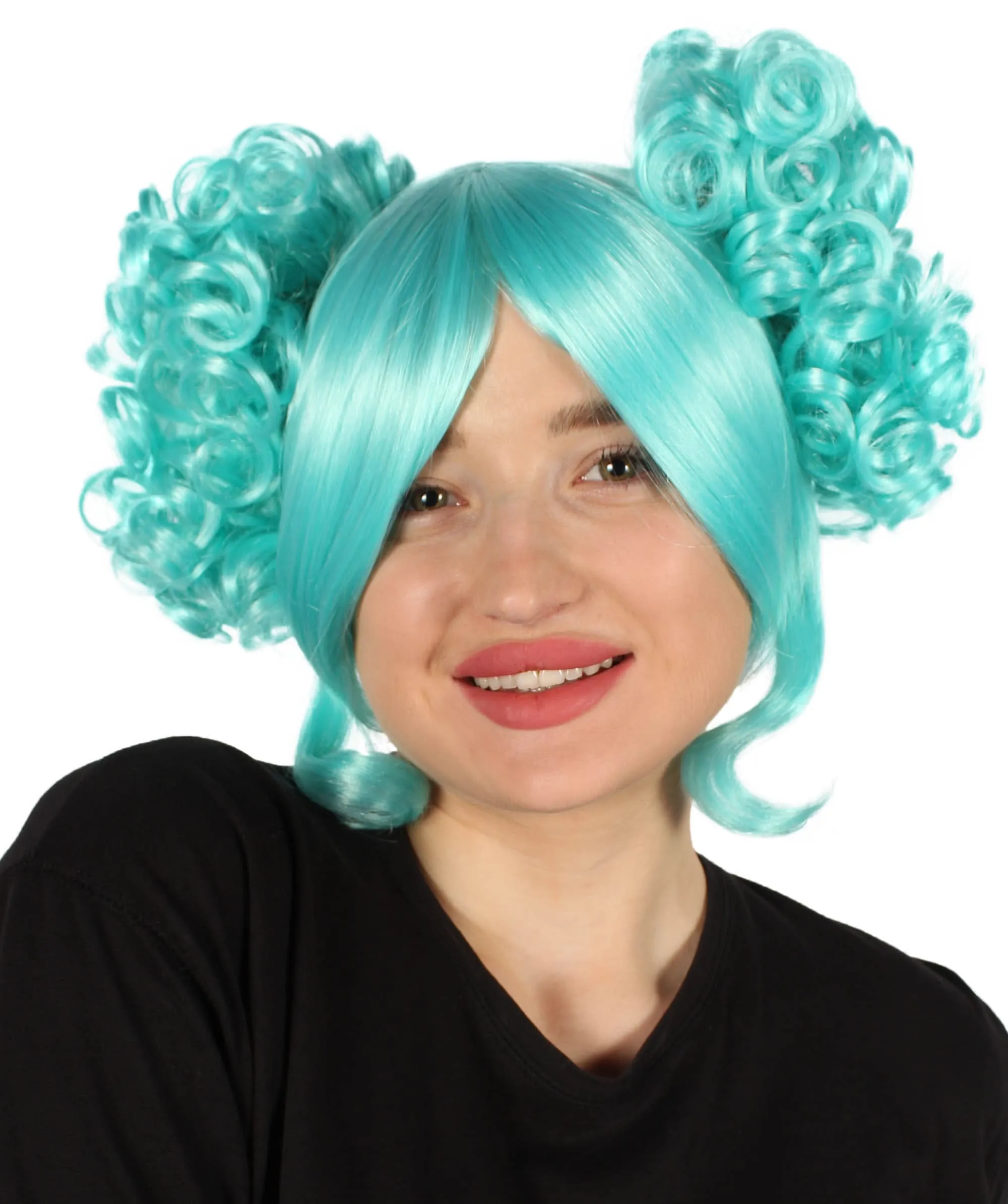 Adult Women's Candy Costume Wig Collection , Party Character CosplayHalloween Wig , Premium Breathable Capless Cap , HPO