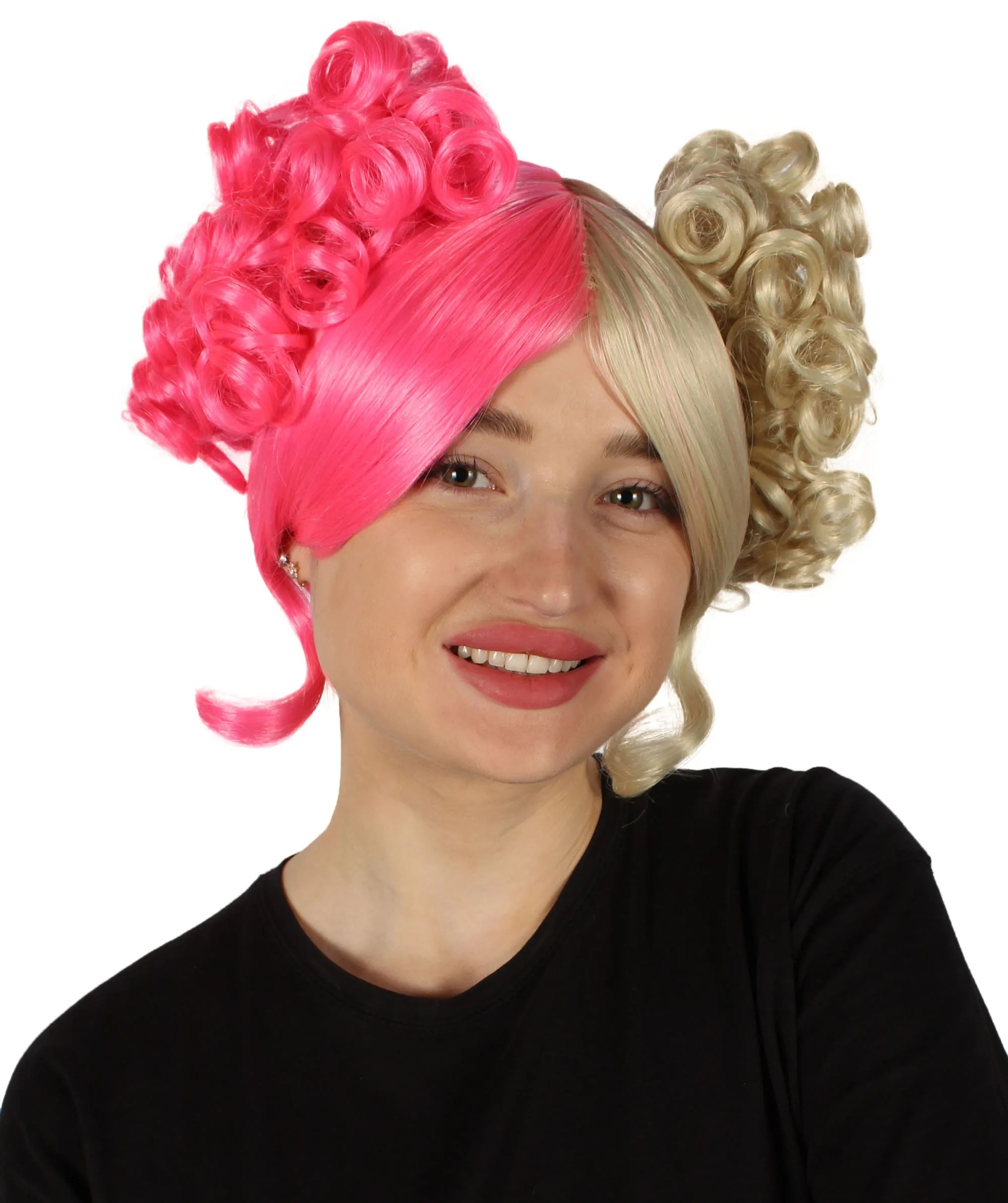 Adult Women's Candy Costume Wig Collection , Party Character CosplayHalloween Wig , Premium Breathable Capless Cap , HPO