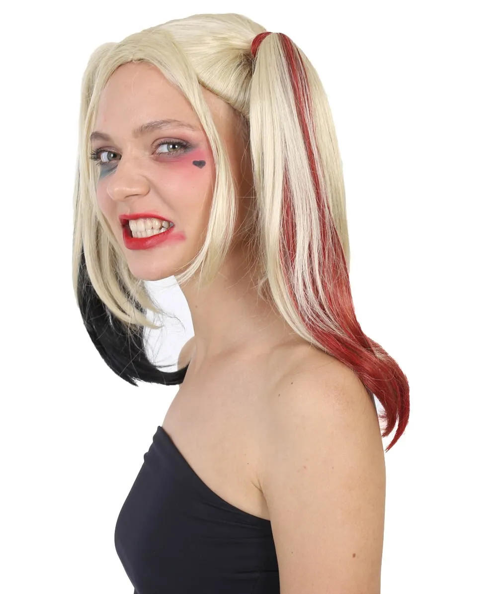 Adult Women's Comic Villain Wig | Cosplay Blond Wigs | Premium Breathable Capless Cap