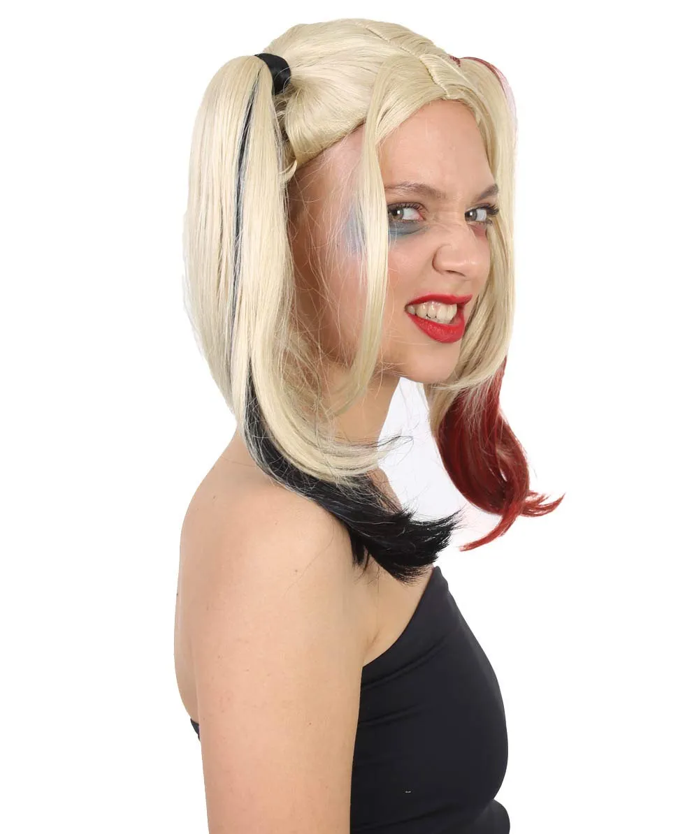 Adult Women's Comic Villain Wig | Cosplay Blond Wigs | Premium Breathable Capless Cap