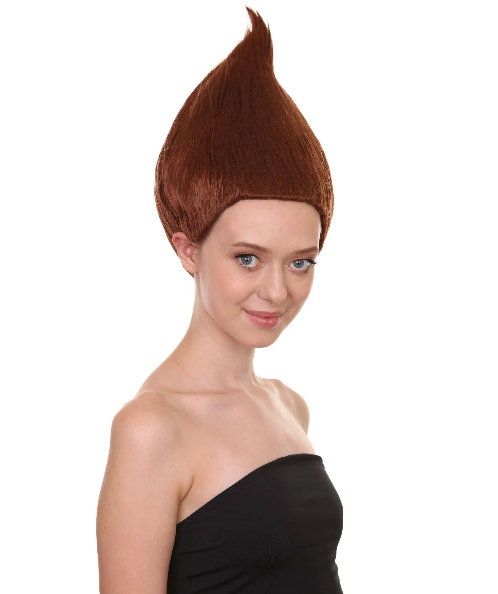 Adult Women's Dwarf Wigs Dark Brown | Premium Breathable Capless Cap