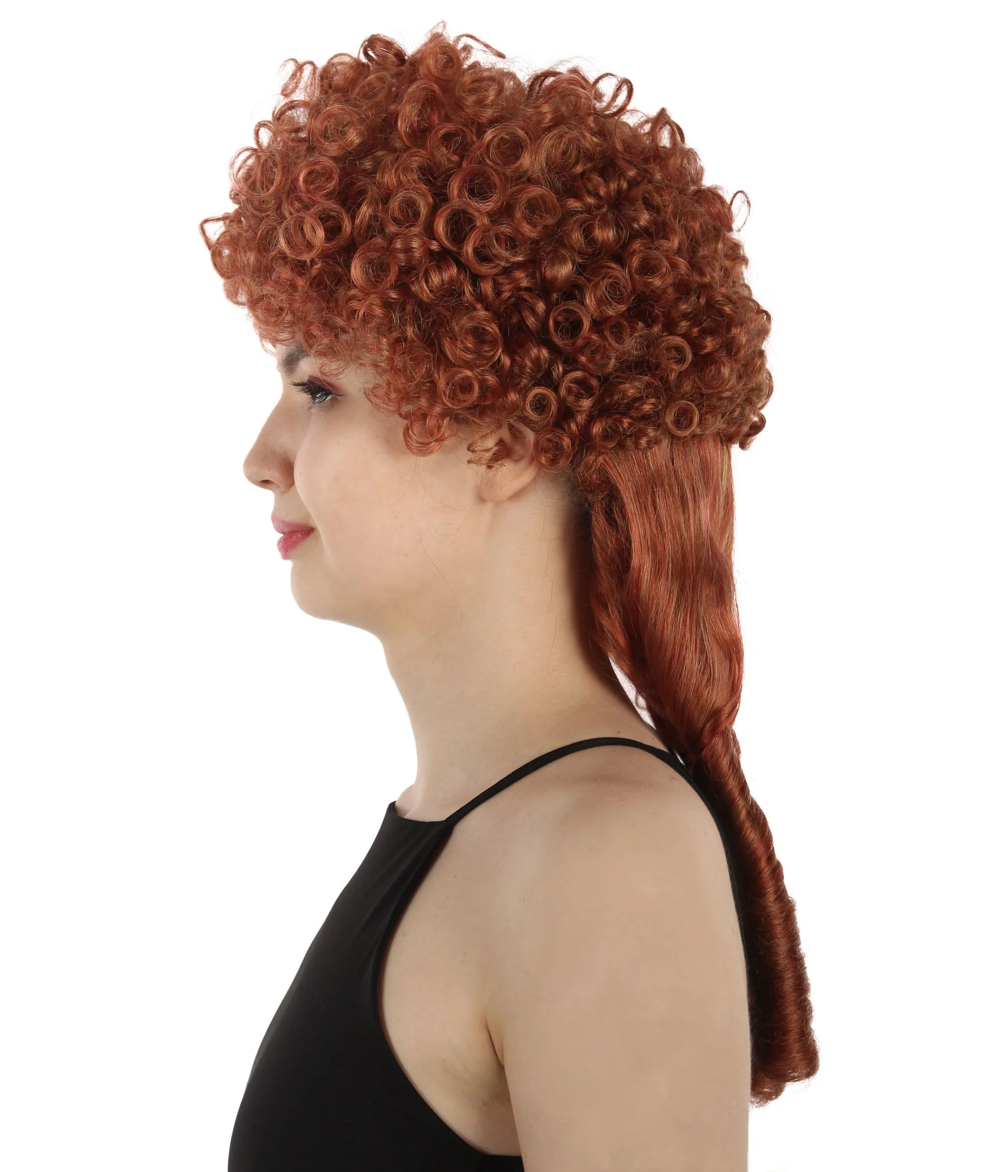 Adult Women's Natural Red Victorian Wig for next Ball and English Party