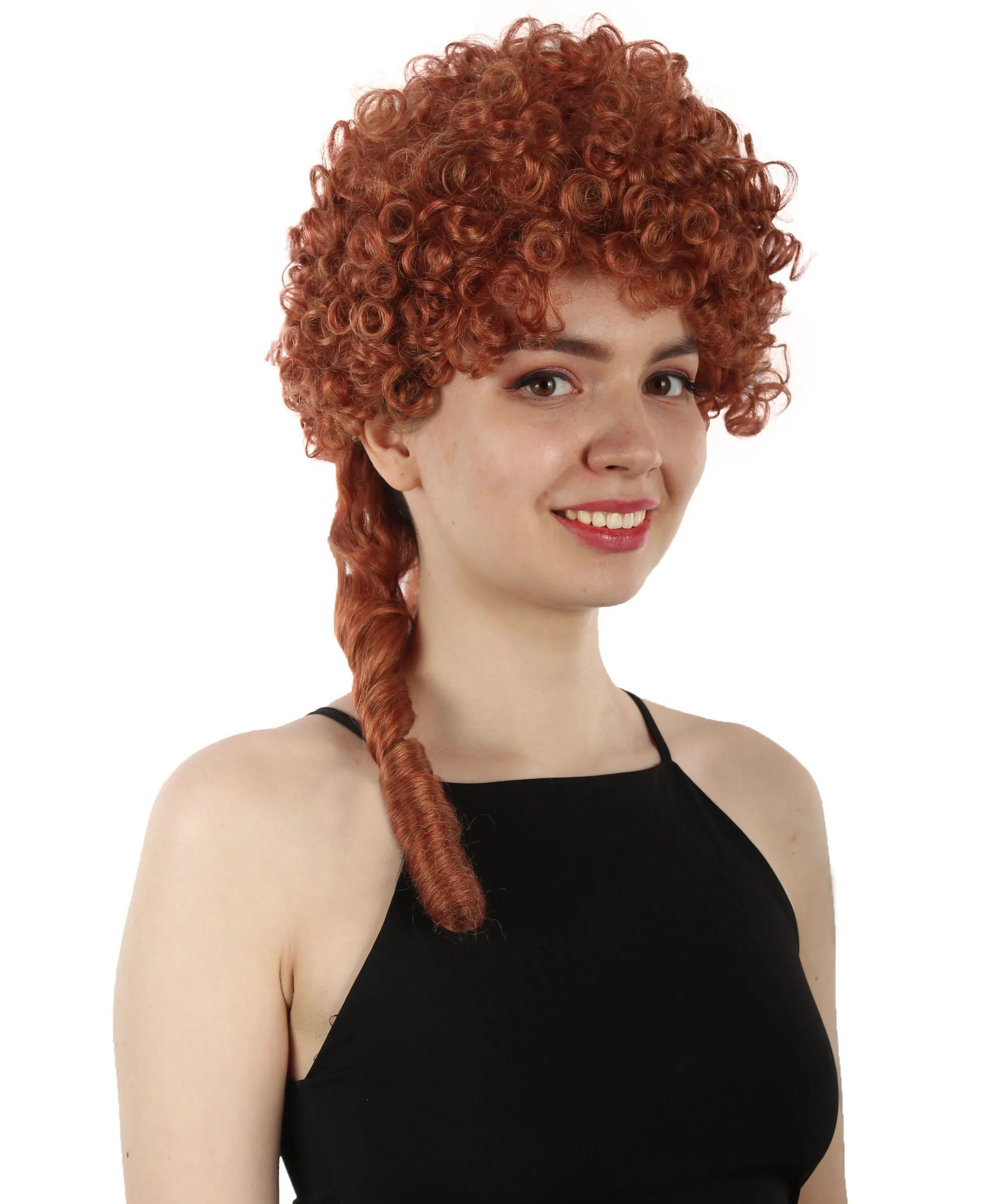 Adult Women's Natural Red Victorian Wig for next Ball and English Party