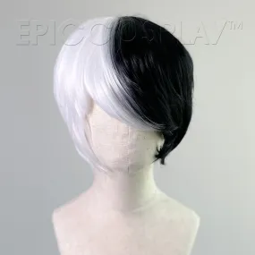 Aether - Classic White and Black Wig