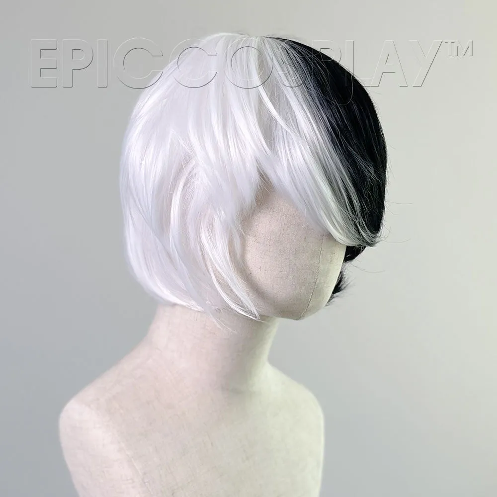 Aether - Classic White and Black Wig